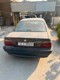 BWMموديل 1996 محرك 735 v8وكير جديد تخم تاير جديد سياره بسمي رقم إنكليز...