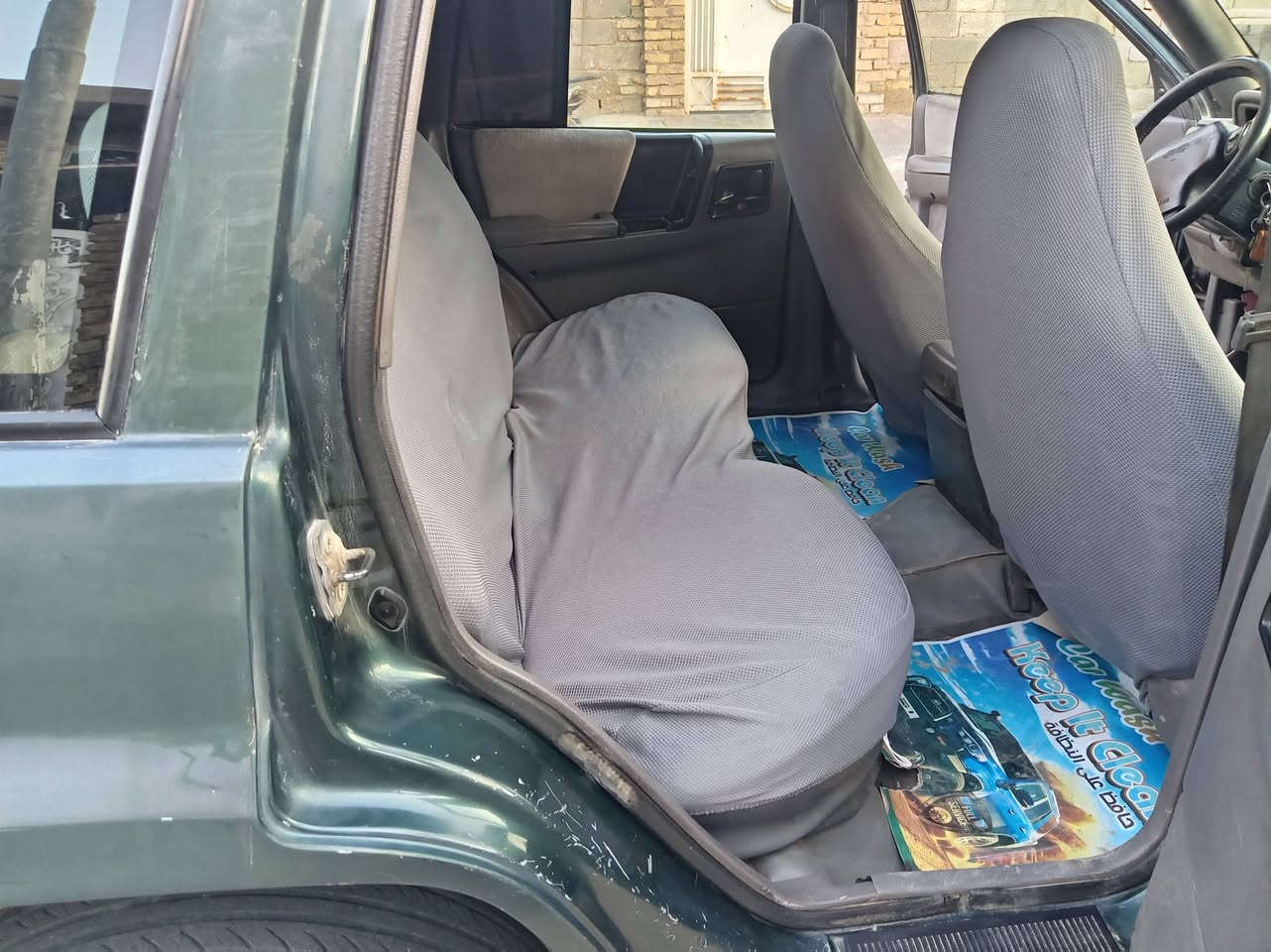 السلام عليكم جيب موديل 94 رقم بغداد مشروع وطني تحويل ثاني يوم سياره محوره كير ومكينه ففتي ومحرك وكير وحداديه جاهزه السياره من الضربه كهربائيات مكفوله من الضربه والعيب الشرعي سياره بلاديه السعر 34 المكان واسط قضاء الحي الرقم ***********
