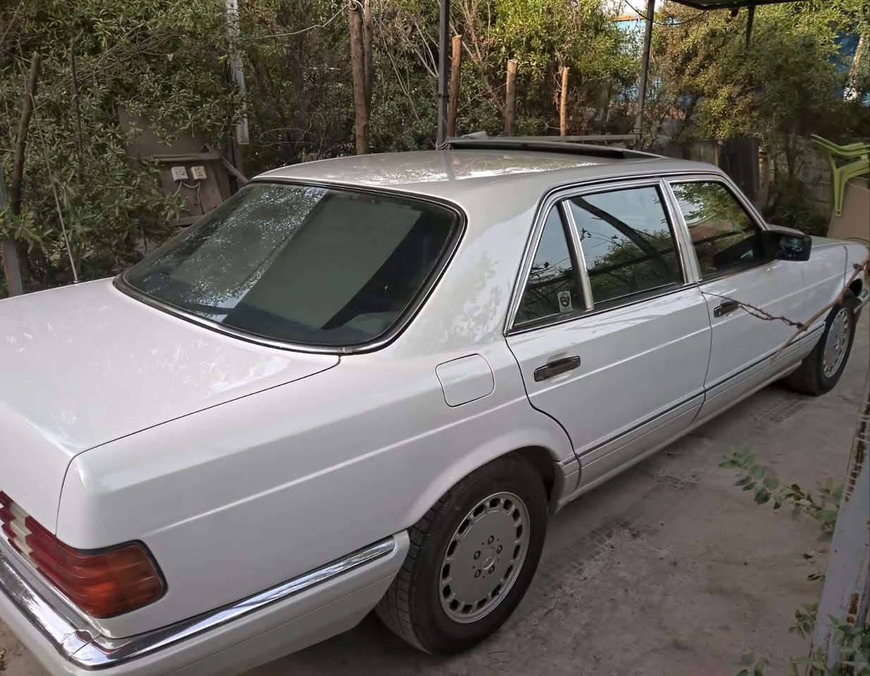 السلام وعليكم 
مارسدس 1991 
جامبو رائسي 560 باب طويلة
محرك وكير بلادي ومكفولات كهربائيات دبل هورن بلادي سلايت تبريد الداخل بلجيس و كلشي بيها جديد وعلى البلاد اريل كهرباء 
دبل فيت بم دبل مروحه 
صدر تخم تاير فول موصفات ( صبغ عام للجمايه ) 
بدون كص او ضربة او خياس 
رقم بغداد الجديد السنوية اصدار جديد شرط التحويل
مكاني بغداد الغزالية 
للاتصال على الرقم والاستفسار 
او واتساب على الرقم ادناه
   ***********     ابو عادل 
والك حك الجية السياره اعتماديه واترايك وين ماتريد 
اسف على عدم الرد مكلف بالنشر
