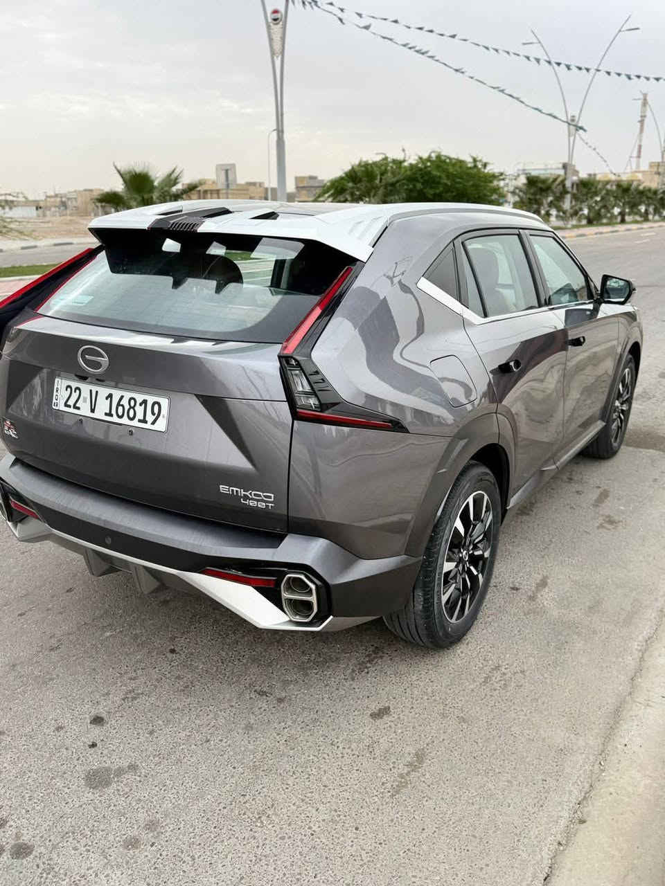 السلام عليكم GAC
ماشية 24000 كيلو 
موديل 2024
فول مواصفات اعلى فئه
1/1
السياره 
محرك بانزين 2000 تيربو 
محجوزه بسم موضف
 يسوي وكاله بسم المشتري
كفاله عامه السياره
ملاحظة الايت الأمامي بصف السايق محترك الكارت مالتة يرادلة كارت او تبدل لايت كيفك انتا السعر ٢٠ مليون
مكان السياره البصره
التنومة رقم الهاتف *********** البصرة, العراق
