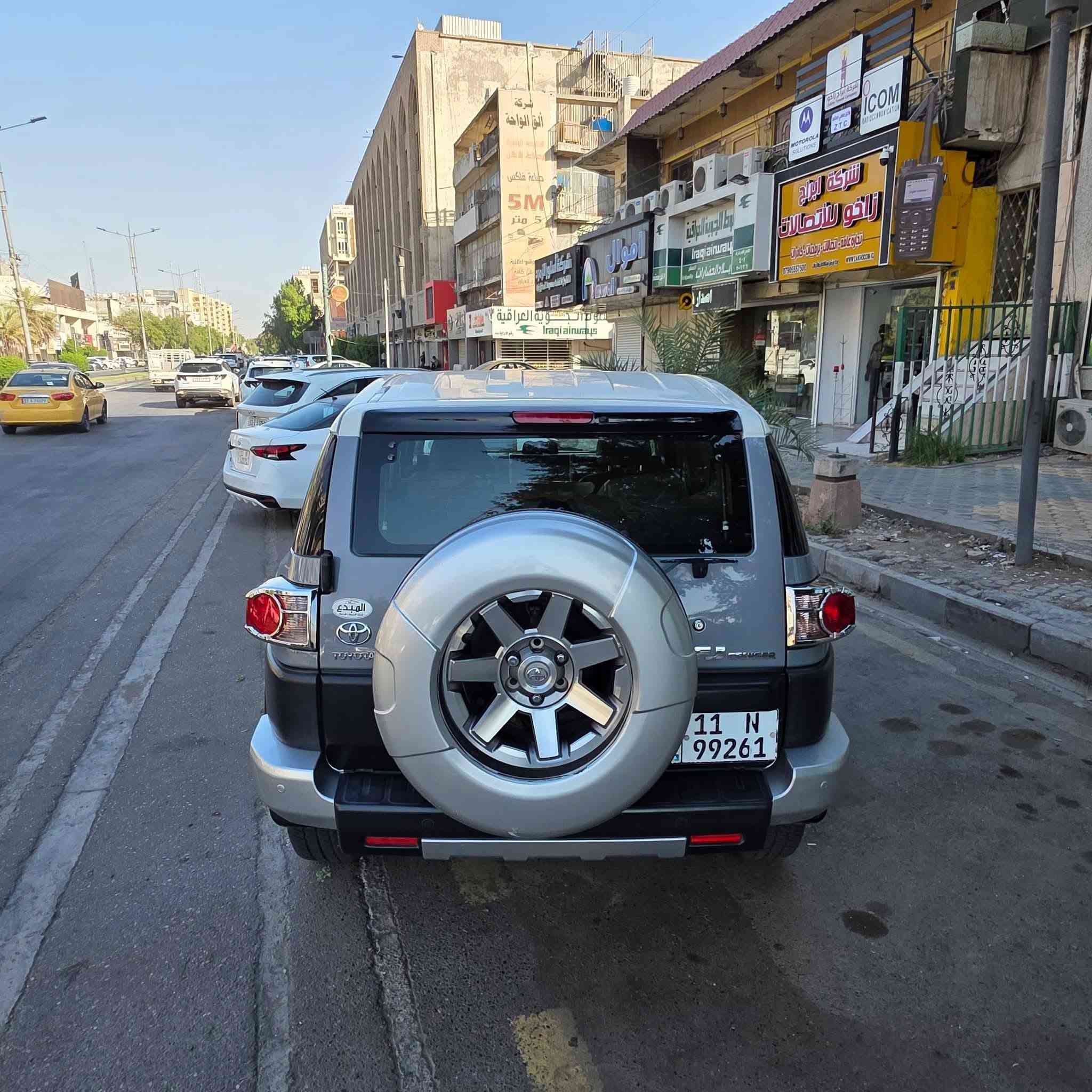 🚘 للبيع | تويوتا FJ كروزر 2020 خليجي 🚘
🔥 فرصة للباحثين عن النظافة والجودة
✅ الموديل: 2020 ✅ وارد: خليجي ✅ الممشى: 115 الف  كم ✅ السيارة بحالة ممتازة جدًا ✅ استخدام شخصي ومحافظة عليها ✅ جاهزة للفحص بأي مركز تختاره
بيه حادث باب السايق. كما موضح بالصوره. ومصلحه.  
💰 السعر: 29 الف.  دولار (قابل للتفاوض بالمعقول)
📍 الموقع: بغداد
📞 للاستفسار: ***********
