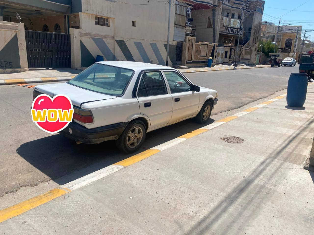 كورلا موديل 90 تبريد كير اوتو محرك 1800 لون ابيض يسرى بلادي رقم انبار السعر 45وبيه مجال مكلف بالنشر لتواصل مع صاحب السياره ***********
