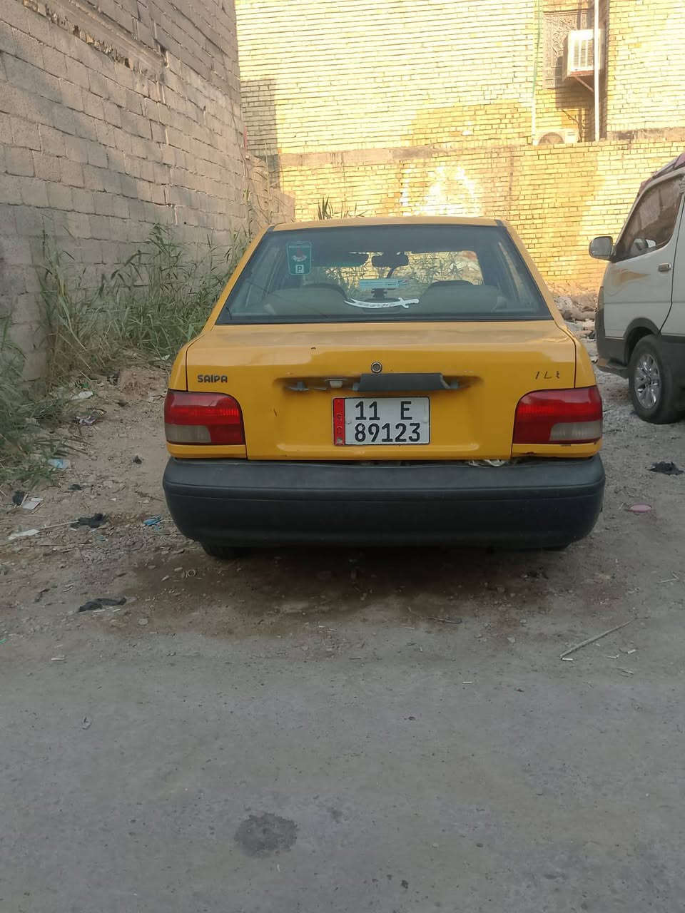 سلام عليكم سايبا موديل2013
سياره جاهزه وحلوه مثل مشوف بصوره 
بيهه بجامبغ ربع منه فقط والباقي كله حلوه 
مكينه وكير  مكفولات صدرهه 50/100 تبريد منقص غاز كلولي ماعرف شبي
السياره بيهه جراد خفيف  
السعر 25وبيهه مجال قليل 
مكان السياره حي اور 
الهاتف ***********
