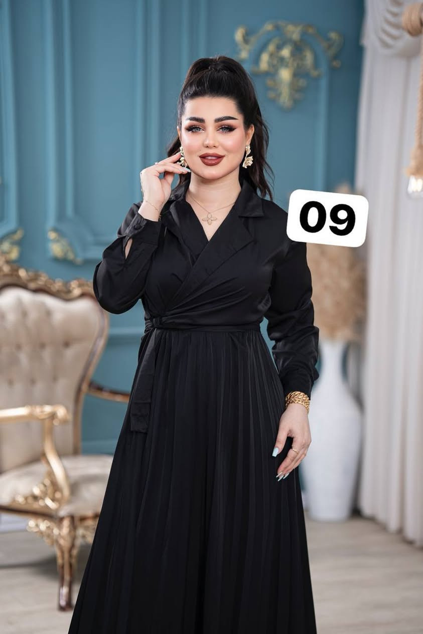 😍#جديدنا_وصل😍

فستان  نسائي  🥰 

#الخامايه_حرير -درجه اولى_

القياس. L XL XXL 

السعر . الدرزن 140  

سعر المفرد 18
وتساب 
***********
