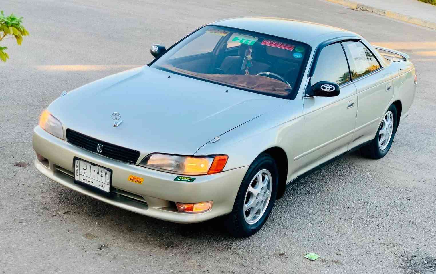 السلام عليكم ورحمة الله
للبيع مارك 2 نفخ موديل 1993 رقم بغداد تحويل مباشر 
گير ومكينه 2500 شرط النظافه 
السياره كفاله كص ونقل وعيب وضربه واصوليات 
جاهزه من تخم تاير حداديه دواخل كهربائيات تبريد ثلج جام شغال تغليف ارضيه جلد جاهزه مجهزه مال جناي 
مكان السياره كربلاء 
السعر 59 وبيها مجال للشراي 
للاتصال .. ***********
