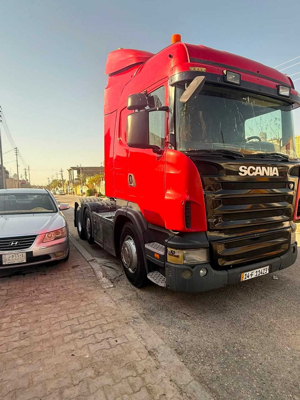 اللبيع سكانيه مديل 2007 مكينه 500 كير 3x3  رقم بصره قلاب 3 لوحات تخم تاير جاهزه لشغل مكفوله كفاله عامه سعرها ٢٧٠ وبيها مجال اي ستفسار لانتصال عل رقم ***********
