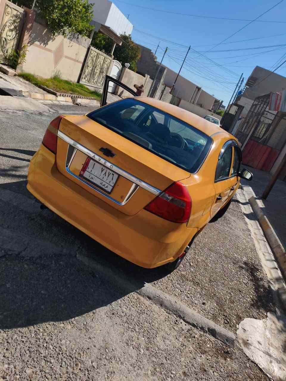 🚗 للبيع – شفروليه أفيو 
✅ موديل 2007
✅ رقم كركوك – مشروع وطني
✅ شرط التحويل
✅ مصفرة هيئة ونقابة
✅ محرك كورلا
✅ كير كورلا
✅ تايرات جديدة
✅ المحرك والكير بشرط
💰 السعر: 40 ورقة وبيها مجال مرواس يرهم مراوس
📍 الموقع: كركوك
📞 اتصال: ***********
📱 واتساب: نفس الرقم 
🤲 الله يبارك لصاحب النصيب،

