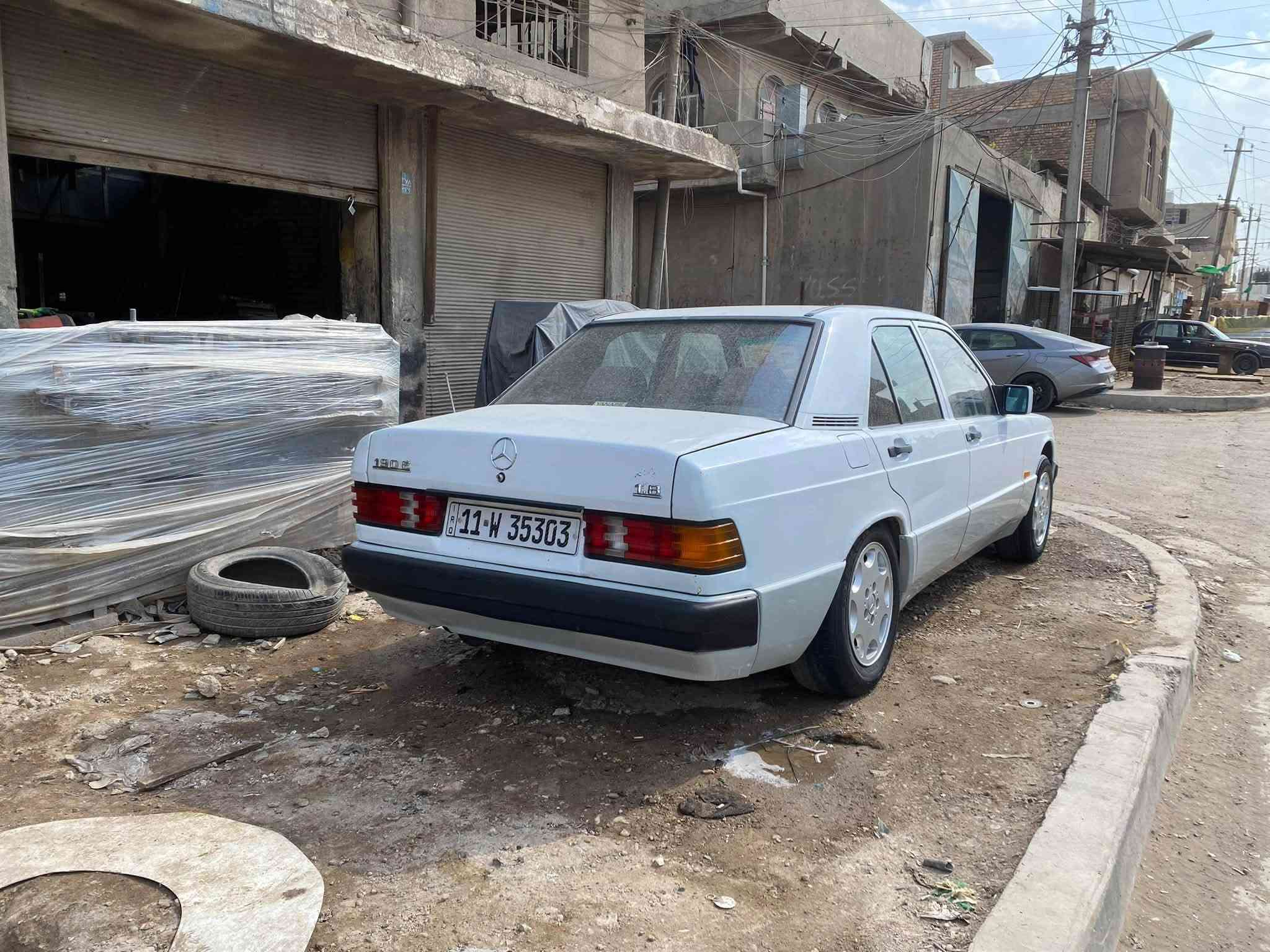 مرسيدس E190 • ١٩٨٧ • مكينة جديدة