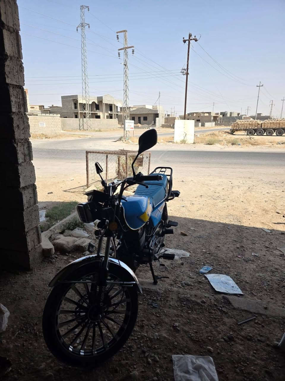 سلام عليكم دراجه ضاقط وزنجيل مديل 2026 لون سماي سعر تصل علا رقم قير متواجد علا لخاص***********
