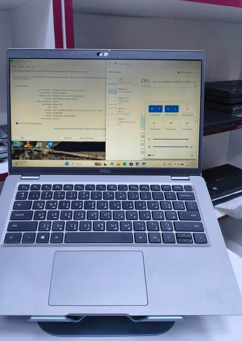 ديل Latitude 5420 • شاشة لمس ١٤ بوصة • كور i7 الجيل ١١
