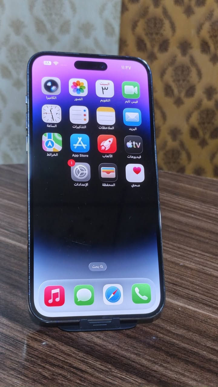 للبيع: iPhone 14 Pro Max 📱✨

ملاحظة : مكلف بالنشر التواصل على رقم راعي الموبايل فقط 

 * النظافة: الجهاز بحالة ممتازة جداً ونظيف.
 * المساحة: 256 جيجابايت.
 * اللون: بنفسجي عميق (Deep Purple).
 * صحة البطارية: 96% (عدد دورات الشحن 188 فقط).
 * الشريحة: يدعم شريحتي اتصال (Dual SIM - نسخة CH/A).
 * الحالة الفنية: مفحوص ببرنامج 3uTools بالكامل بنسبة 100%، جميع القطع أصلية وخالية من الأعطال (Face ID و True Tone شغالة تماماً).
 * الملحقات: [ الكارتون، كيبل الشحن، ].
📍 المكان: [البصرة / المعقل ]
💰 السعر: [ 930 ] وبي مجال
📞 للتواصل: 
***********

نص مكتوب في الصور:
- 3 3uTools iDevice Smart Flash App Store Ringtones & Wallpapers Toolbox iPhone 14 Pro Max iPhone Information Photos Apps Contacts Videos Music Ringtones Virtual U Disk More iPhone iPhone 14 Pro Max Deep Purple 256 GB Not Charging 56 iOS Version 26.6.1 (23G83) Serial Number G92Y55WQ01 IMEI1 351542667529685 IMEI2 351542667952705 Model Identifier iPhone15,3 (A2896) Model Name MQ8A3 CH/A Sales Region China Activation Yes Jailbreak No ID Lock OFF Search iCloud OFF Details Mfg. Date 12/15/2022 Warranty Period Warranty Expired Crash Logs 0 Device Details Device Diagnostics Battery Life 96% Details Charge Cycles 188 Hard Disk 256GB Details Available Capacity 204.52 GB 96% 79% No issues found. Basic Information Normal Motherboard Status Normal Battery Status Normal Screen Status Normal Front Camera Normal Rear Camera Normal Face ID Test Now View Verification Report Restart Shutdown Refresh Backup/Restore Stop iOS Update Batch A...e/Erase Print Labels Virtual Location 3uAirplayer Block iTunes Auto-Run Type here to search Feedback V9.10 Messages 10:34 PM 10/3/2026
- 3 3uTools Device Report www.3u.com 3uTools Check Statement Check Score 100 No issues found. 10/04/2026 03:26:36 Test Items Ex-factory Value Read Value Results Model Name iPhone 14 Pro Max iPhone 14 Pro Max Normal Device Color Front Black, Rear Deep Purple Front Black, Rear Deep Purple Normal Capacity 256GB 256GB Toshiba TLC Normal Model Number MQ8A3 MQ8A3 Normal Sales Region CH/A CH/A Normal Regulatory Model A2896 A2896 Normal Serial Number G92***Q01 G92***Q01 Normal Logic Board SN F3Y251439X11LC3C F3Y251439X11LC3C Normal Battery SN F5D241754QY20J89R F5D241754QY20J89R Normal Front Camera GCF2453ESZV1CXC3N GCF2453ESZV1CXC3N Normal Rear Camera DN82472GMU41CDK2J DN82472GMU41CDK2J Normal Screen SN G9N2476XC3Y14YDAE+A1... G9N2476XC3Y14YDAE+A1... How to determine...? LiDAR HNQ2447ATDNQ7PXWM Normal Face ID Tap to Check Bluetooth 54:EB:E9:**:4D:52 Normal Infrared Camera F8P241522Q315F4JY Pending Inspection Cellular Address 54:EB:E9:**:OB:2C Normal Dot Projector A2CB04000350DCDAC Pending Inspection Wi-Fi Address 54:EB:E9:**:0E:70 Normal Distance Senror Empty Pending Inspection Hide Serial Number Screenshot Close Device Information Model Identifier iPhone15,3 iOS Version 26.6.1(23G83) Activation Activated Jailbreak No SN Match Yes 5-Code Match Yes SIM Lock No SIM detected Mfg. Date Unknow Warranty Period Out of Warranty ID Lock Off Battery Life 96% Charge Cycles 188
- ١١:٢٧
- حالة البطارية والشحن
- كما هو الحال مع البطاريات القابلة لإعادة الشحن، بطارية الهاتف قابلة للاستهلاك وتصبح أقل فاعلية مع الوقت. معرفة المزيد...
- الحد الأقصى للقدرة
- ٩٦٪
- هذا قياس لقدرة البطارية مقارنة بقدرتها عندما كانت جديدة. قد تتسبب القدرة المنخفضة بتقليل ساعات الاستخدام بين عملية الشحن والأخرى.
- أقصى قدرة للأداء
- ستساعد الأنظمة المضمنة في النظام والمكونات في تخفيف آثار الأداء التي قد تلاحظها أثناء التقدم الكيميائي في عمر بطارية iPhone.
- شحن البطارية المحسن
- للحد من استنزاف عمر البطارية، يتعلم الـ iPhone من عادات الشحن اليومية، بحيث ينتظر ولا يتجاوز ٨٠٪ حتى يحين موعد حاجتك إلى استخدامه.