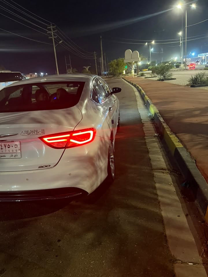 السلام عليكم ورحمة الله وبركاته
للبيع فقط #####

كرايسلر سي 200  موديل ١٥ محرك ٢٤٠٠ 

حداده ‎%‎ 100. تخم تاير جديد   مراوح دبل توني شادهن 

رقم ذي قار الماني تحويل ثاني يوم 

السيارة فول فتحه رادار  

المواصفات

كير ماوس 9 نمر 

لدات امامي خلفي بالدعاميه 

بروجتكر عدسه 

شاشه كبيرة 

شاشه عداد السرعه تشبه اوباما دجتل 

سايد بريك بصمه

اشاير بالمرايه 

تشغيل عن بعد 

فول تحكم ستيرن

منضومة لايت  زنون اصلي شادها  

كشنات كهربائي 

تدفئه كشنات وستيرن 

تبريد  قطعتين  امامي خلفي (مناخين )

ويل كب حجم 17 رياضي 

بوابات شغاله يعني راسك بارد من ناحيه الحماوه 

بصمة باب ضرر جاملغ وبنيد خفيف بدون دواخل 

السيارة كلش حلوه و احله من الصور  ونضيفه ومداريها بالدهن والبتزبن 

مكاني البصره  السعر 90 $

***********
