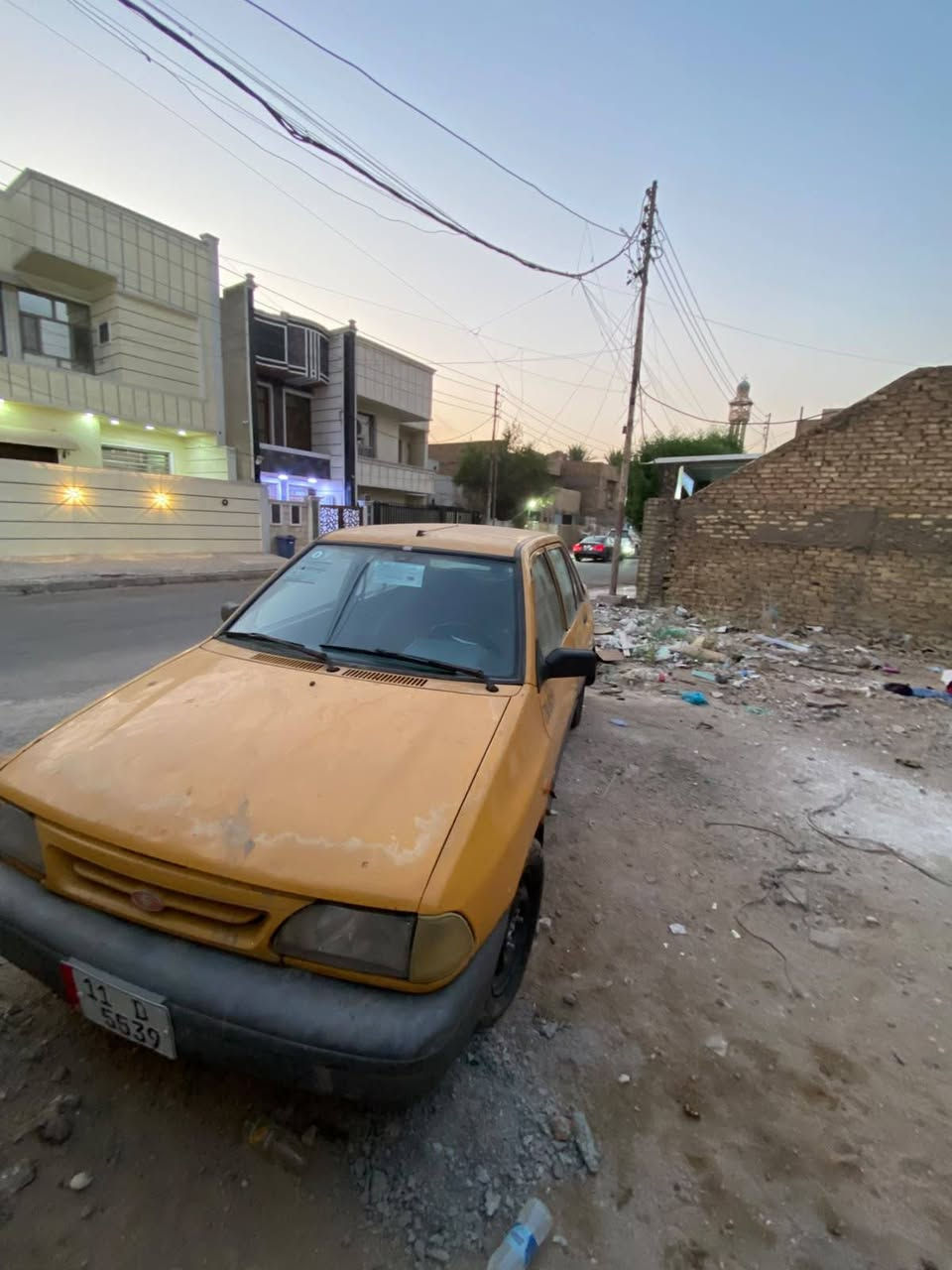 السلام عليكم سايبة ٢٠١١ رقم انكليزي مصفرة هيئه وغرامات تحويل مباشر سيارة كير ومكينه مكفولات جدد منضومة تبريد جديدة شواصي بلادية بدون قطرة لحيم سيارة شغالة نكرة نقصهة الضفيرة بيهة جطلات مكاني بغداد سعر ١٨ ورقة وبيهة مجال حك جية مكاني بغداد
