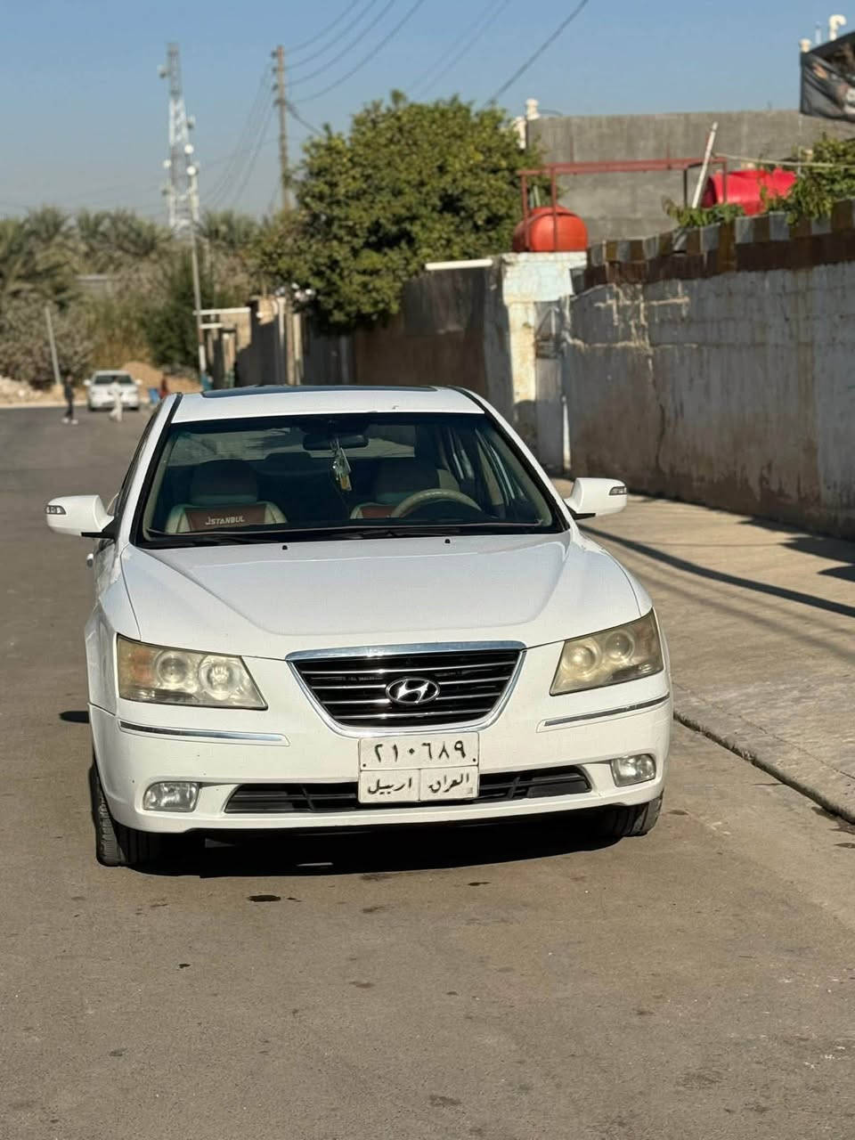 سوناتا 2011  محرك 2000 رقم اربيل  خليجي سياره بيه جاملغ الأمامي سياره خير من الله تبريد تخم تاير جديد سياره مال جناي ب130 وبيهه مجال ***********
مكاني واسط الحفريه
