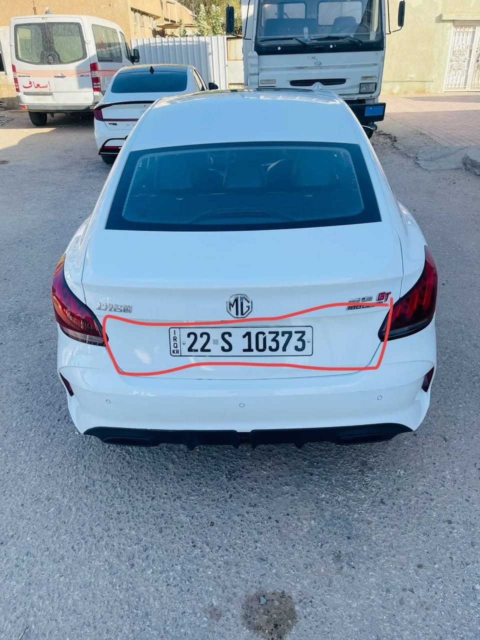 ام جي جي تي 24 ماشيه 42 الف بيها صبغ بالمكان الي مأشر اثر طخه بسيطه السياره على وضع الشركه ما عدى الي ذكرتهن وبيها رصعات بسيطه بالبنيد وكارت بالجاملغ الامامي الايمن مكانها نجف ...تحياتي للجميع
السعر 99 ورقه بيها مجال كلش قليل والسعر بلاش 
***********

ام جي جي تي 24 ماشيه 42 الف بيها صبغ بالمكان الي مأشر اثر طخه بسيطه السياره على وضع الشركه ما عدى الي ذكرتهن وبيها رصعات بسيطه بالبنيد وكارت بالجاملغ الامامي الايمن مكانها نجف ...تحياتي للجميع
