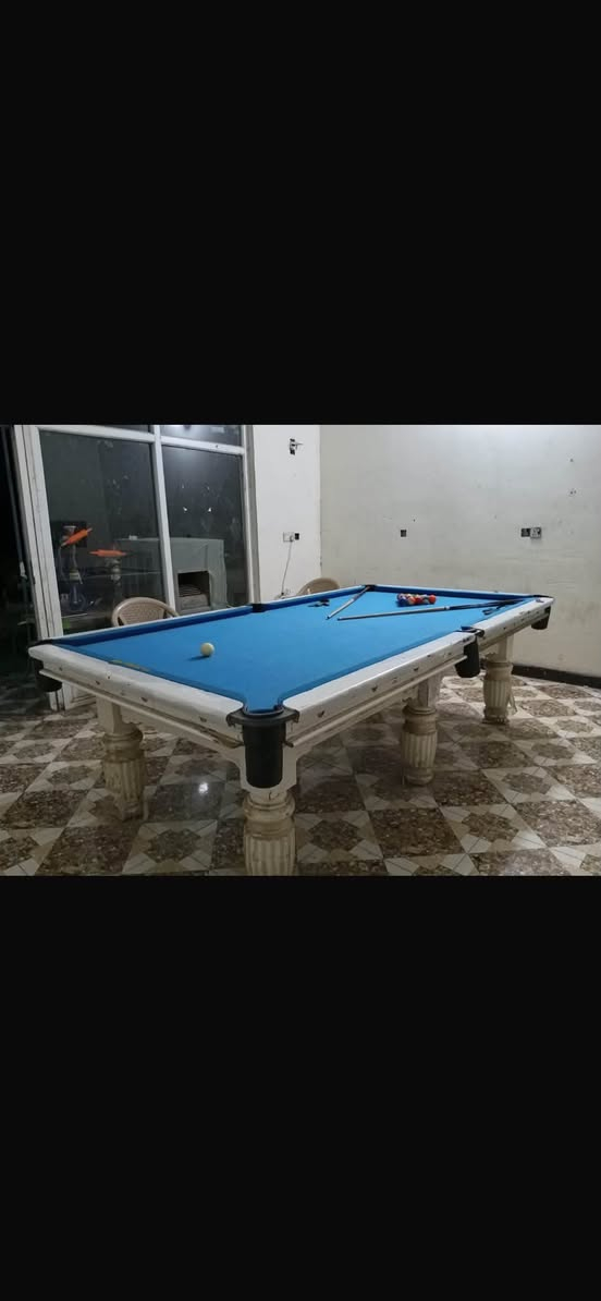 سلام عليكم ميز بليارد للبيع كلش جديد مكان الانبار رمادي ***********

