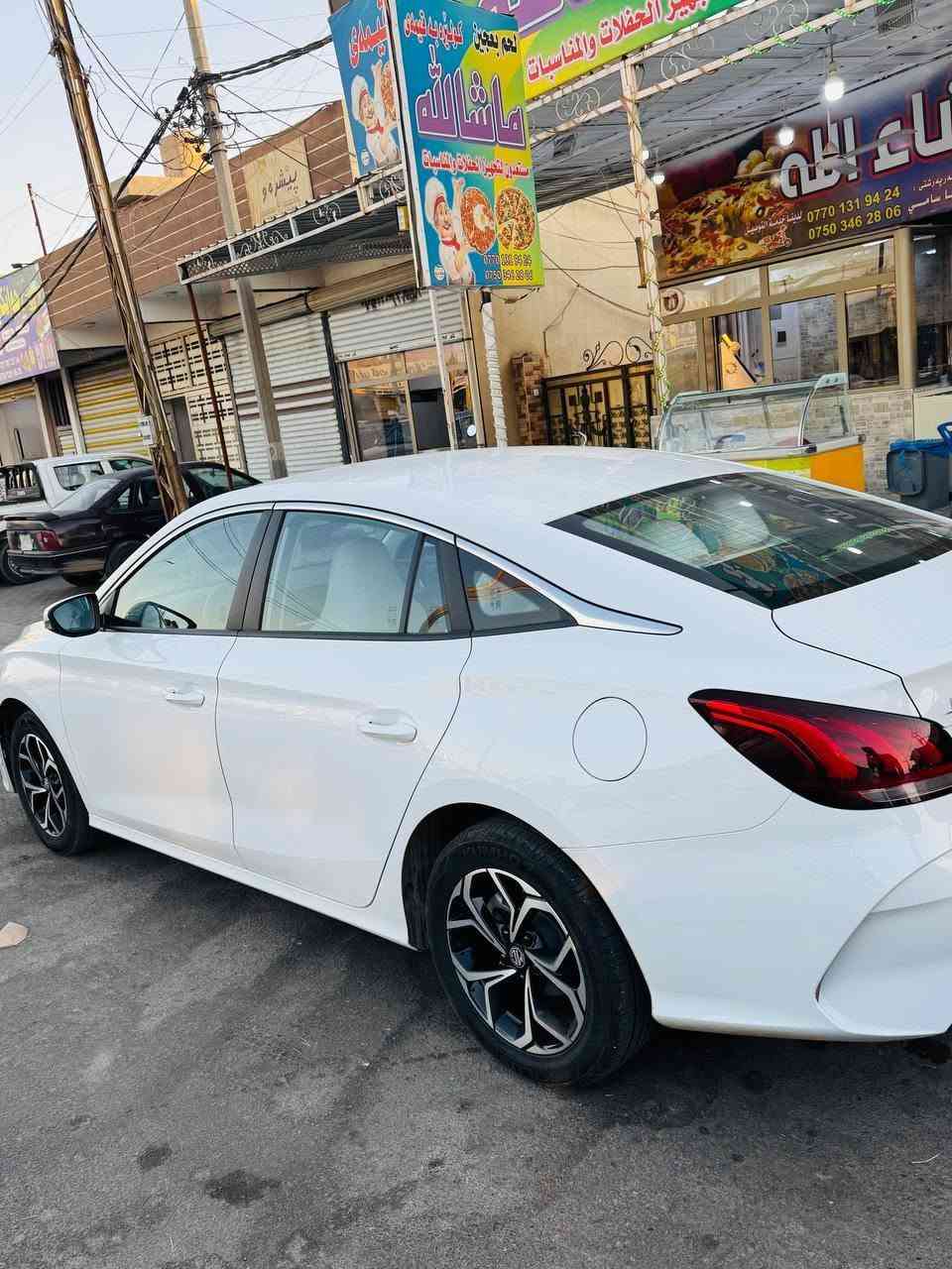 MG GT 2025 گێر عادی 
کلین بێ بۆیاغ بێ سارد 
رەقـــــەم هـــەولێـــر بەناو خــــۆمە 
20,000km ڕۆشتوە 
سێرڤسی عامی بۆ کراوە 

[ کـــۆبۆن بەنـــزینی هەیە]

شوێن کرکوک دەروازە 
*********** واتس ئاپ 
***********
گـــۆرینەوەش ئەکەم لەسەر دڵ گرتن كركوك, العراق
