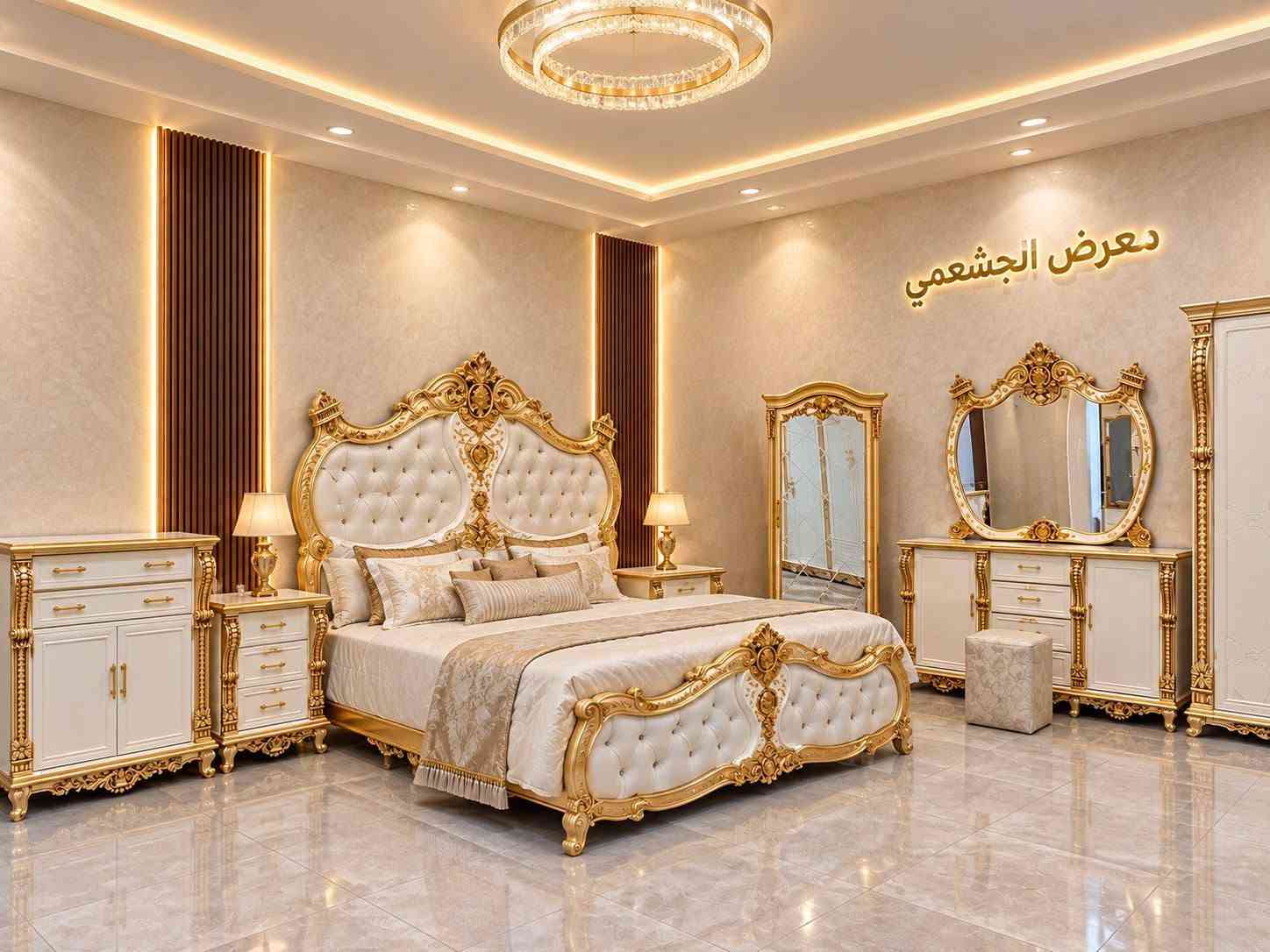 غرفة نوم صاج عراقي  

ضمن وجبة الدرجة الممتازة 

السعر 3 ملاين و100

غرفة 6 ابواب طابقين ملحق 

تتكون من 10 قطعة

الوجه صاج طبيعي 5 ملم

الداخل صاج طبيعي 5 ملم 

القاعدة بلوك صاج 

كل الغرفة الهيكل زان

تاج الچرباية وميز المرايا خشب زان

السرير رگم لوح خشب چام 6 ارجل ثقيل

شازلون وطابورية اضافيات

ارتفاع الكنتور 282سم

عرض الكنتور 343سم

عرض زاوية الملابس 120سم

يعني الكنتور وزاوية الملابس ضلع كامل 463سم

السعر 3.100

معمل ومعرض الجشعمي
‏

‏العنوان الرمادي التأميم قرب ركن المدينه 

‏التوصيل والشد بكروه  إلى جميع محافظات العراق

‏خدمة استبدال الغرف العراقية القديمة بغرفة جديدة مع الاتفاق على الفرق
‏ خدمات ما بعد البيع لمدة سنة مجانية

للاستفسار *********** واتساب

نص مكتوب في الصور:
- عرض الجشمي