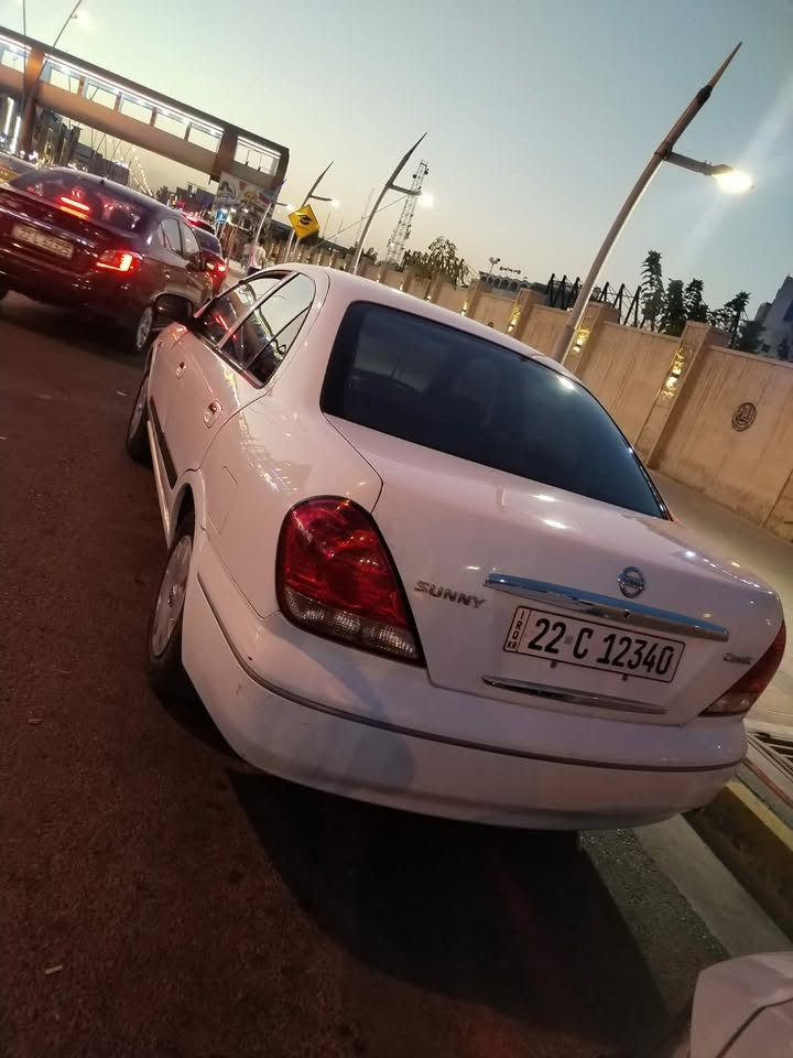 للبيع نيسان صني 2009
صبغ باب الخلفي جهة اليمين وجاملغ الامامي مبدل
رقم اربيل سنوية جديدة بأسمي 
شرط التحويل 
محرك شرط لا صرف ولا نفخ 

للتواصل 

***********
***********
