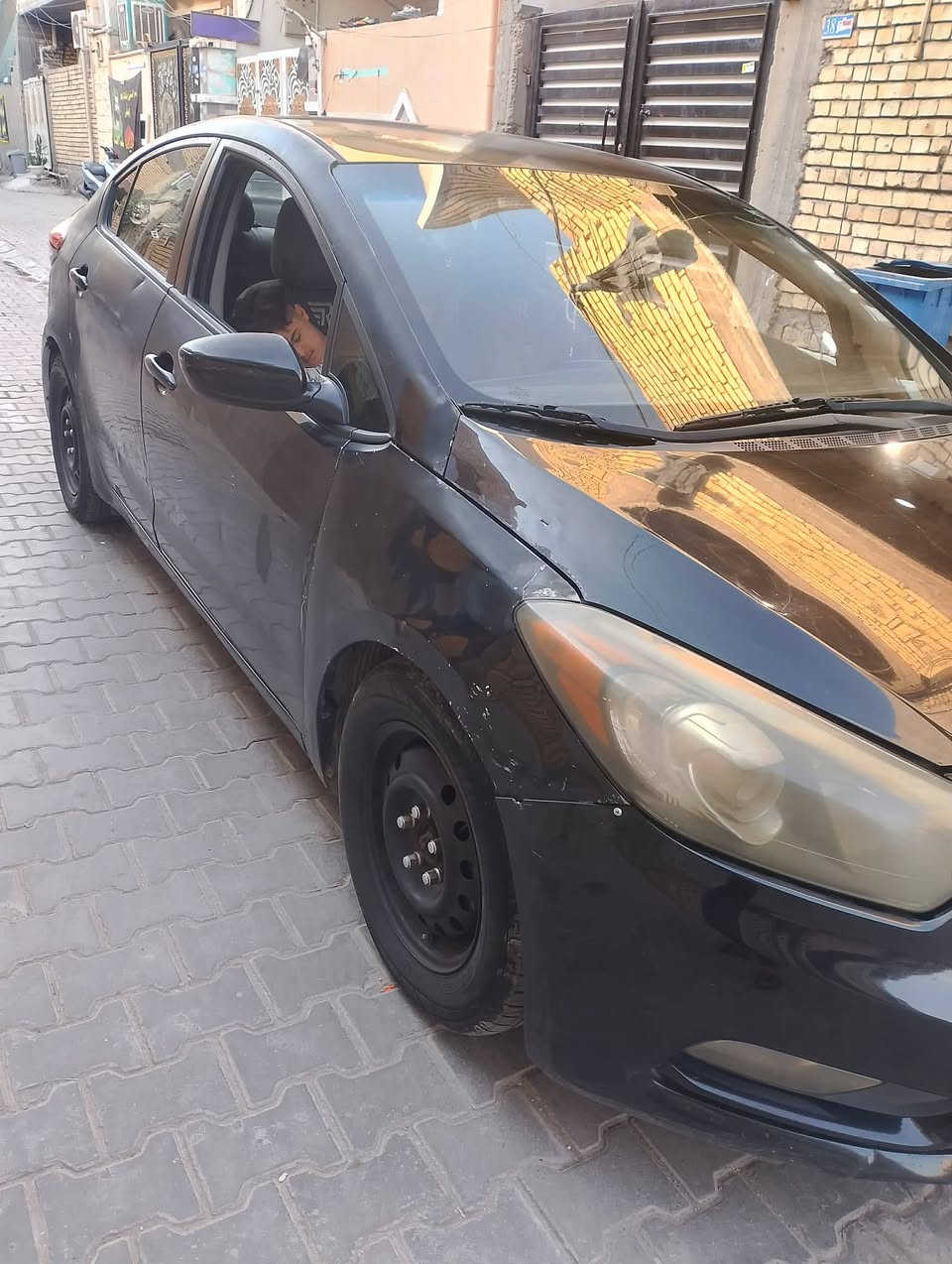 كيا فورتي موديل 16 وارد امريكي حادثها جاملغ خلفي سياره بيها جراد وجاملغ الامامي بي بارد موضح بصوره السعر 83 وبيها مجال ‏‪***********‬‏ مكان السياره بغداد الغزاليه
