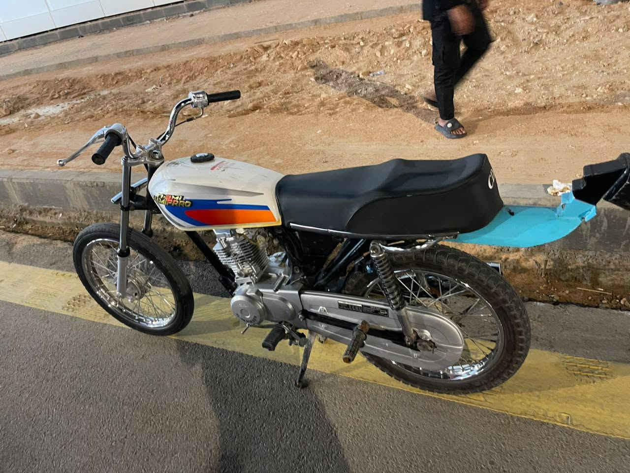 سلام عليكم دراجه البيع مديل 2022وراق سكنر محرك رابيدو موطور كله جديد السعر خاص 500وبي مجال راسني  خاص او واساب ***********
