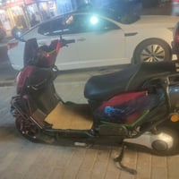 دراجه شحن • نظيفة ١٠٠٪ • الرمادي