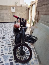 بايسكل شحن • بطاريات جديدة • الملف عاطل