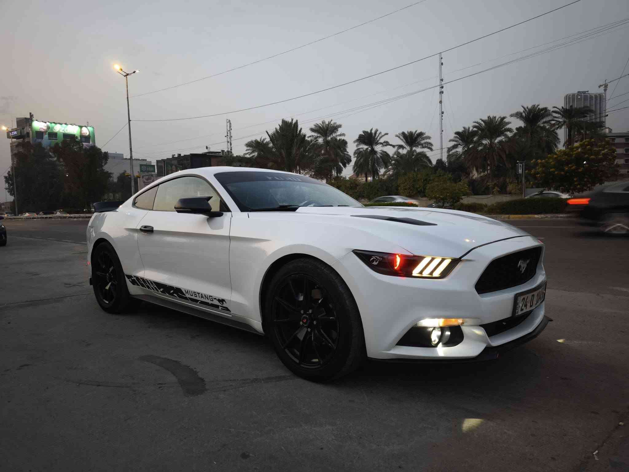 Mustang V6 2017 موستنك
سيارة( بدون صيغ )
موستنك ستة سلندر ٢٠١٧ ممشاهة ١٢٧ mi
عليهة دبات ht power تحكم ريمونت
عليها شوتة رياضي + بلادية
عليها سبيسر امامي اصلي ٢٥ ملم
عليها ولف حماوة ريستك موشيموتو + ولف بلادي موجود 
عليها برمجة من كراج 4brothers
ويالة ١٩ اصلية تو سايز + تايرات قبل فترة شادهن
مازدات بلاك ومنضومة زنون وعيون حمر جديدة
 اضافة كشافات اسفل دعامية 
عليها سستم كابرون داخلي ومري ويدات
دفيوزر خلفي وسبويلر
بولش وحمام 
ادامة كاملة لمنضومة احتراق ولماء جديد 
حادثهة امريكا كلش بسيط مرفق بلصور جاملغ سكن شبر بسيط وتحديث بنيد GT وصارت عندي طخة بسيطة جاملغ سايق وبدلتة اصلي نفس لون
رقم شمالي دهوك باسمي شرط تاخذ تحويل
سنوية لل٢٠٣٠ 
 مكانها بغداد الدورة 
***********
***********

