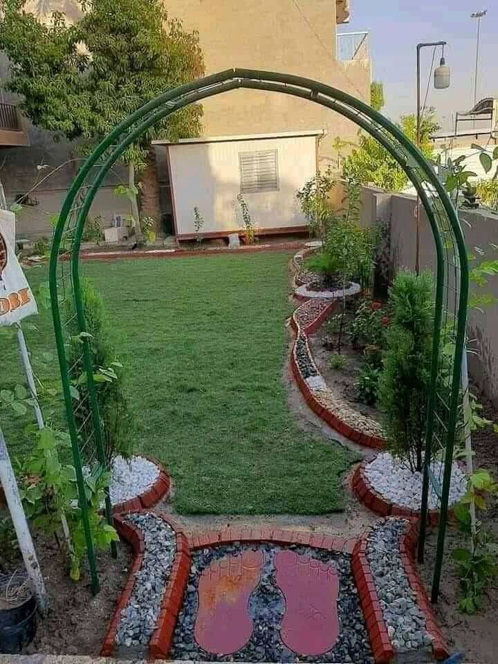 ابو سجاد الهندسه حدايق والديكورات وشلالات وكل مايخص الحدايق الاتصال( ***********
