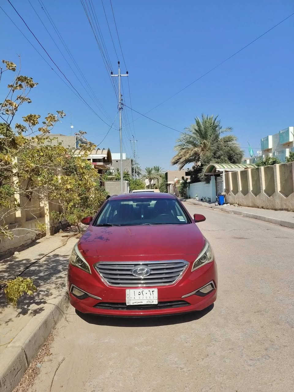 سوناتا وارد أمريكي موديل 2015 محرك 2400جي دي أي 
بنيد مصبوغ     تبريد شغال     رقم كربلاء بأسمي  والسعر 105 دولار وبيه مجال للتواصل ***********
