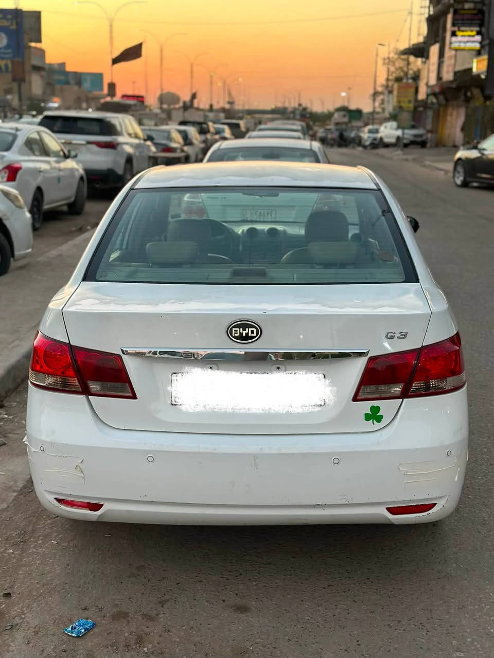 السلام عليكم
بي واي دي G3 موديل 2013 مكفوله كفاله عامه 
كير ومكينه كفاله 
حداديه تخم تاير جديد 
السيارت جاهزه مال جناي 
رقم كربلاء انكليزي 
مكاني/ بابل 
السعر 48 وبيه مجال 
اتصال /***********
