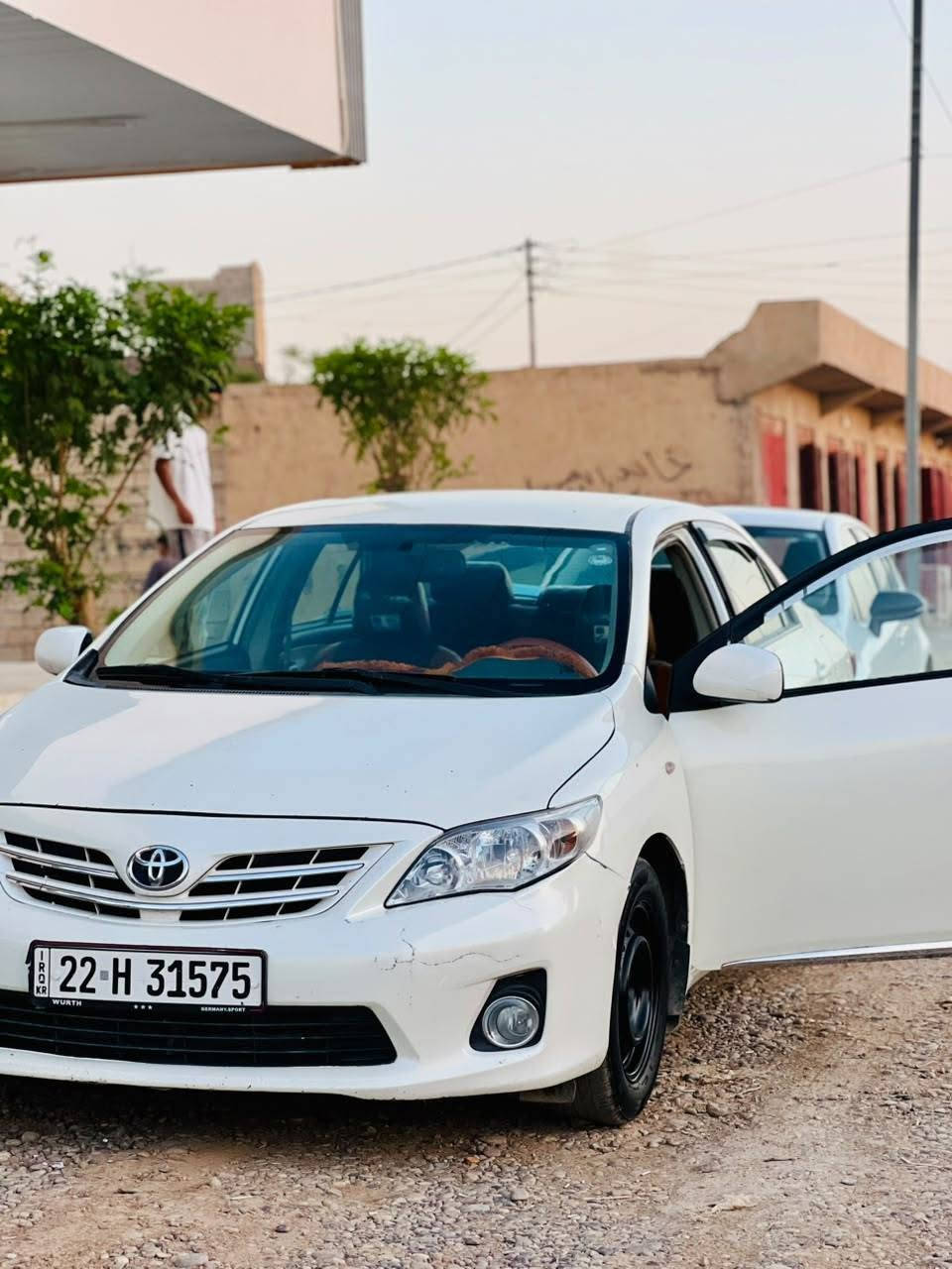 سيارة للبيع
كورلا 2013 خليجي 
محرك18

كامرة خلفية 

بصمه 

تشغيل عن بعد 

تدفئة وتبريد 

رقم اربيل دولي 

سنوية لل 28
السعر 100

سيارة بأسمي تحويل مباشر 

هاتف :***********

واتساب:***********
صلاح الدين/الشرقاط/اسديره سفلى
