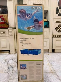 🏊‍♂️ للبيع مسبح INTEX أصلي – جديد لم يفتح  مسبح INTEX Rectangular Fram...