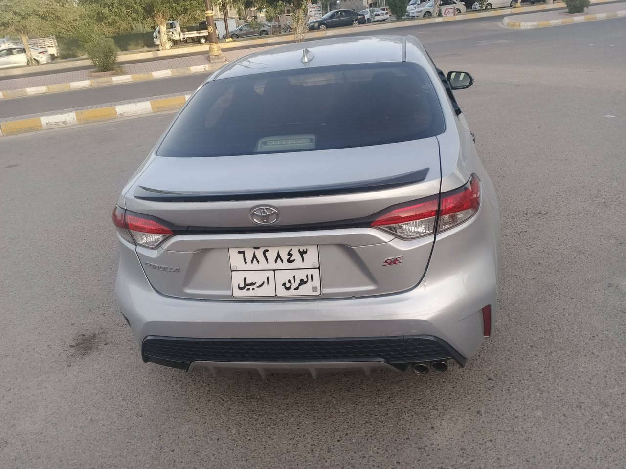 السلام عليكم للبيع كورلا 2021 امريكي بسمي تحويل مباشر se
مواصفاتها معروفه اشاير كار بلي وبعد هواي مواصفات ماشيه 150 ميل 
تخم تاير قبل اسبوع شادهن وكفاله محرك وكير وحداديه  حادثها بامريكا بابين عكس سائق مصلحات راجع بلادي وشفتات ستيرن وتحكمات جهتين كامره وسلايد شاشه.… 
السعر 137 وبيهه مجال بسيط الاتصال بالرقم ***********
مكانها الفلوجه
