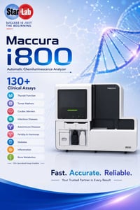 Maccura i800 • محلل CLIA • ٢٠٠ فحص/الساعة