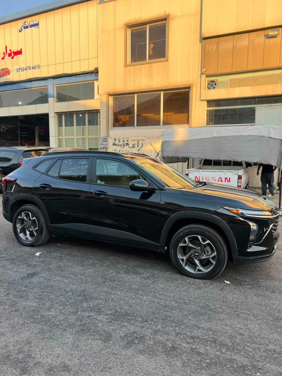 شوفرليت تراكس موديل 2025 LT
سعر 123 ورقة
بصمة 
كاميرة
حساس
رادار
صبغ : جاملغ + بونيد 
بدون ايرباك
بدون دواخل
مكان اربيل 
كورك واتساب ***********
