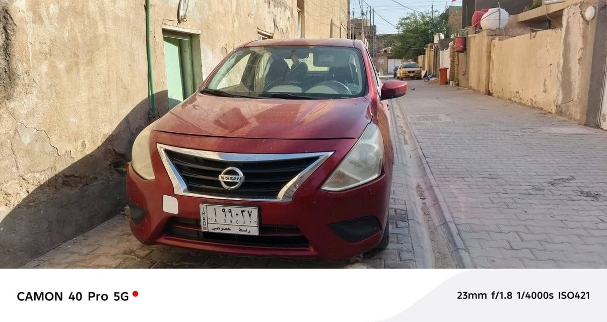 نيسان فيرسا 18امريكي سياره جاهزه خير من الله مكينه وكير بالكرتون بيع 75 ورقه استفسار الرقم ***********

نص مكتوب في الصور:
- CAMON 40 Pro 5G 23mm f/1.8 1/1750s ISO51
- CAMON 40 Pro 5G 23mm f/1.8 1/4000s ISO421
- ٢ شباط، ٢٠٢٦
- ١:١٧ م