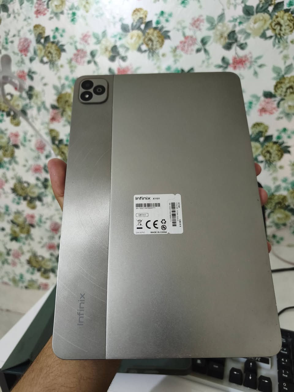 السلام عليكم 
🔥 متوفر Infinix X-Pad 🔥
ببجي 60 فريم بلشحن فول 
بوصة - 90 هرتز - IPS
البطارية والشحن السريع 7000 مللي أمبير - 18 واط
📱 شاشة كبيرة ومناسبة للألعاب والمشاهدة
💾 ذاكرة تخزين: 128GB
🧠 المعالج: MediaTek Helio G99
⚡ أداء ممتاز للاستخدام اليومي والألعاب
🎮 مناسب للألعاب والدراسة والترفيه
🔋 بطارية قوية للاستخدام الطويل
📡 يدعم Wi-Fi
✨ تصميم أنيق وخفيف
ب150 وبي مجال شعندك مراوس نزل 
*********** مكاني عوينات تكريت
جهاز غراض كاملا وستخدام قليل وكارتون ويا
