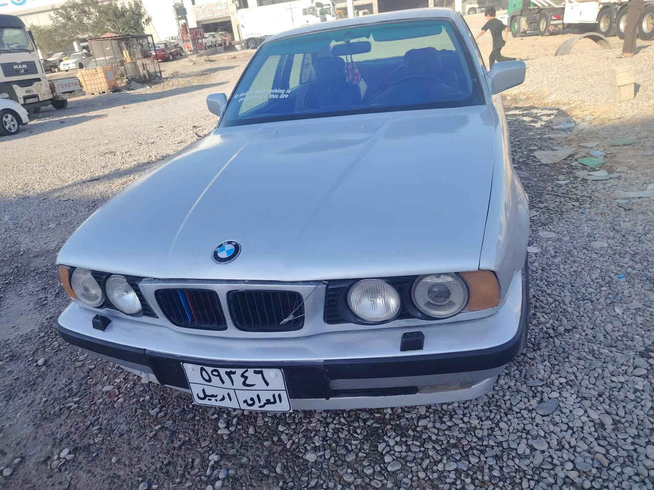 BMW525
موديل 1991
رقم اربيل 
مكينه وكير مكفولات 
كير عادي
تبريد شغال
صدر امامي خلفي جديد
تخم تاير جديد
صبغ عام جماليه
السعر 30
العنوان کلار
الاستفسار ***********
