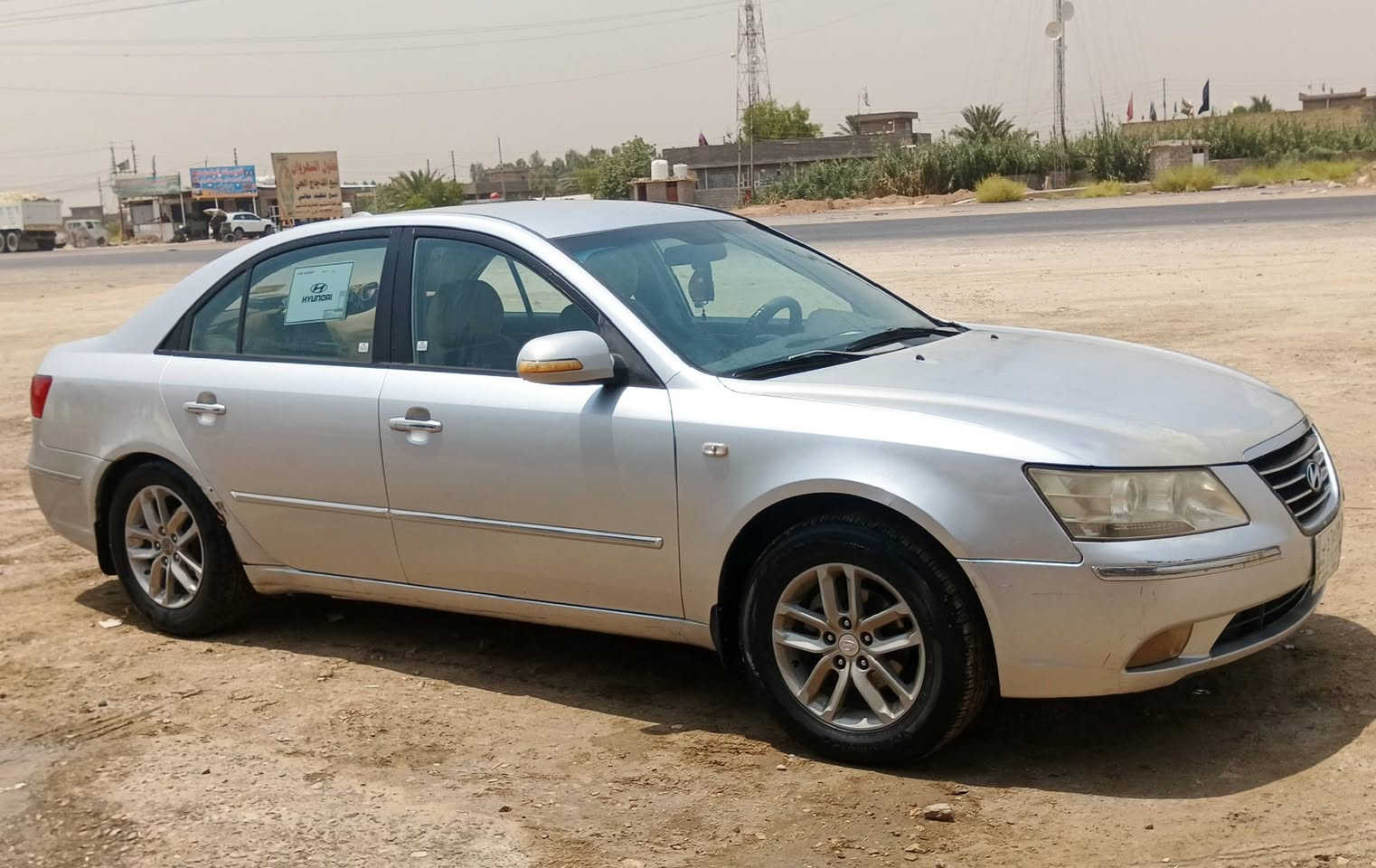السلام عليكم من رخصت الادمن سوناتا موديل 2008 للبيع بسمي تحويل ثاني يوم سنويه 27 سياره خير من الله صدر امامي و خلفي جديد فول مواصفات بس من عده الفتحه تخم تاير راديتر جديده باتري جديد كهربائيات كلهه شقاله العنوان بغداد جسر ديالى طريق النهروان الاتصال على الرقم ***********
