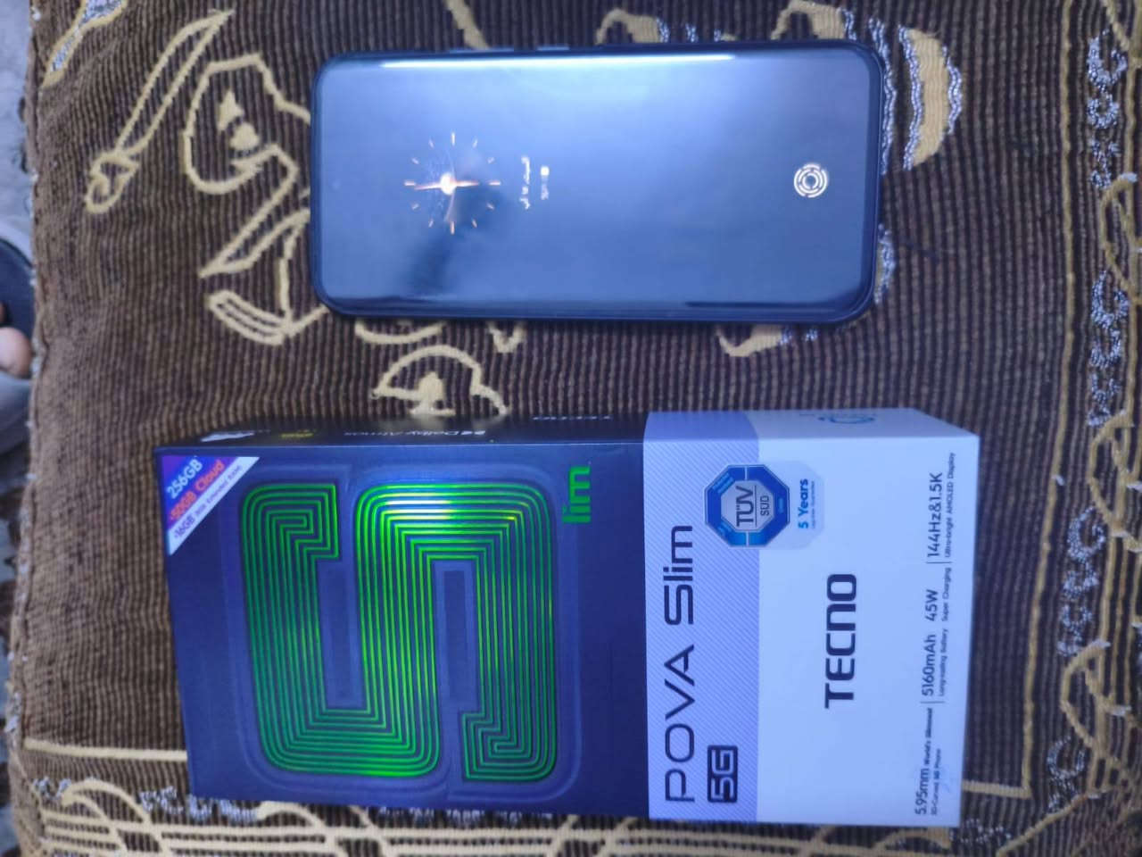 السلام عليكم تكنو بوفا سلم 5G
256+8+8 السعر 310 
***********

