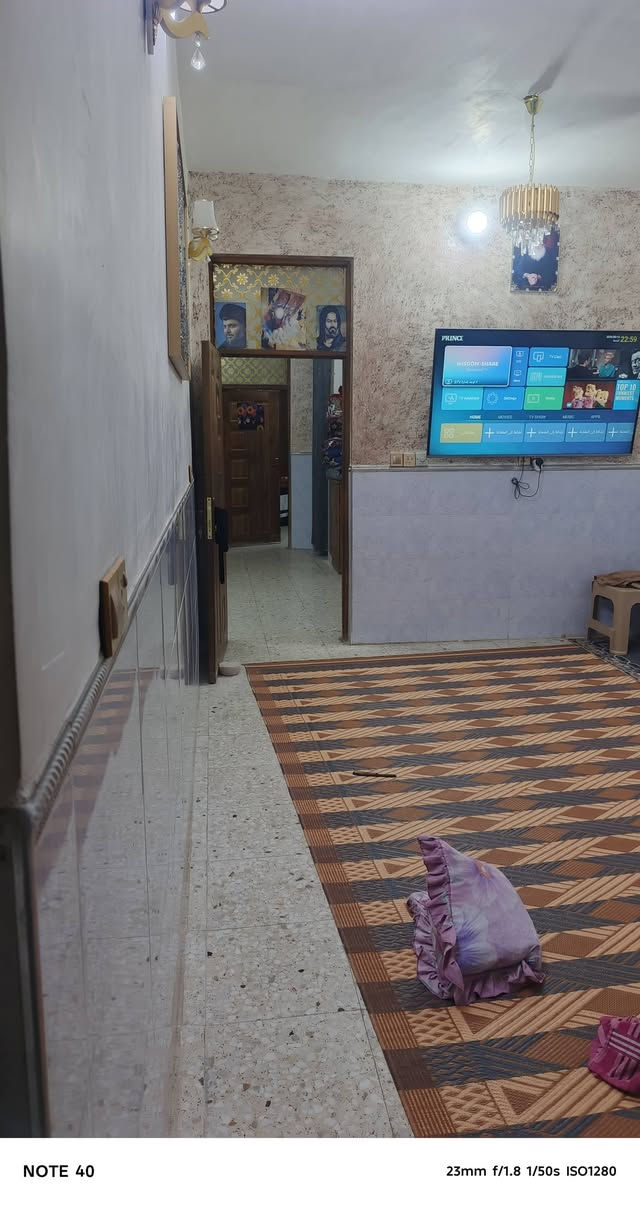 بيت زراعي ازعفرانيه نهايت اربع شوارع بفرع افران المجتبى  ,, 2,,نوم استقبال مطبخ المساحه 150،، متر البيت كامل من الداخل شغل جديد نقص ستاره وبيتونه السعر خاص  ***********

نص مكتوب في الصور:
- NOTE 40 23mm f/1.8 1/270s ISO50
- NOTE 40 23mm f/1.8 1/46s ISO50
- NOTE 40 23mm f/1.8 1/217s ISO50
- NOTE 40 23mm f/1.8 1/100s ISO349
- NOTE 40 23mm f/1.8 1/50s ISO1280