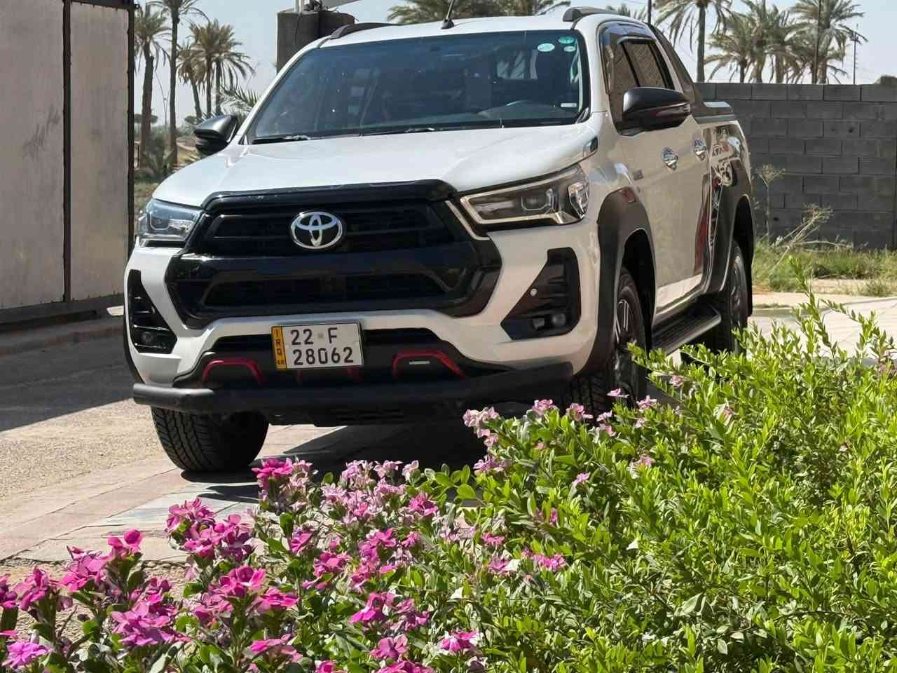 للبيع
تويوتا هايلوكس TRD موديل 24 رقم اربيل تحويل مباشر سياره نضيفه ماشيه 103محرك 6 سلندر سياره ساز 
مكان السياره الفلوجه الكرمه  السعر 360 وبيها مجال

واتساب اتصال 
***********
