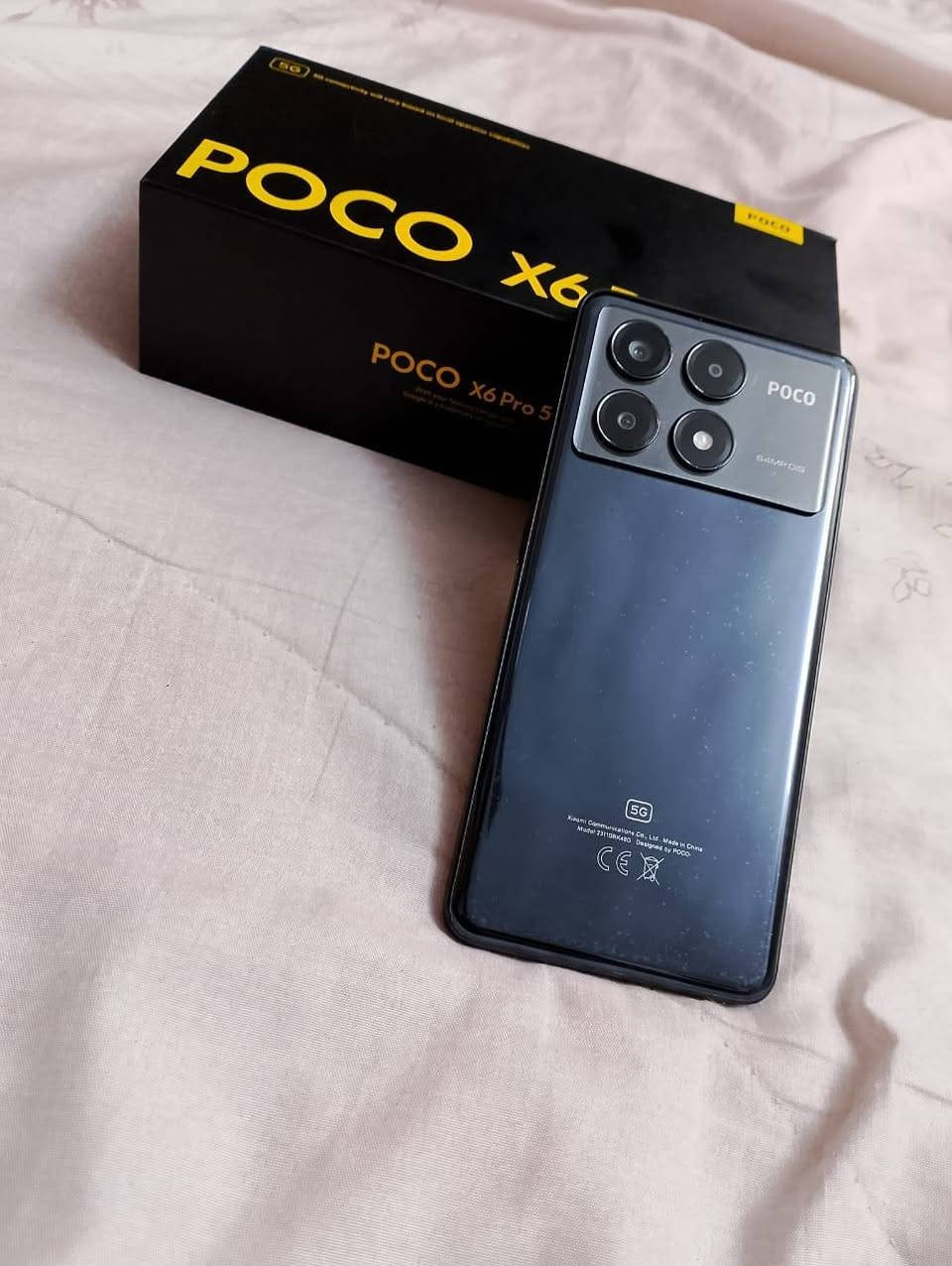 🔥 POCO X6 PRO 5G 🔥
للبيع فقط بوكو 

ذكرة 512 

رام 12+12 يعني 24 

بوبجي 120 افريم معالج قوي 

بطاريه 5 الف 
الجهاز شرط مامبدل بي شي ولا مفتوح 

الجهاز مع كارتون + شاحنه 

الجهاز طلب عليه 300 الف 

توصل وتساب ***********
