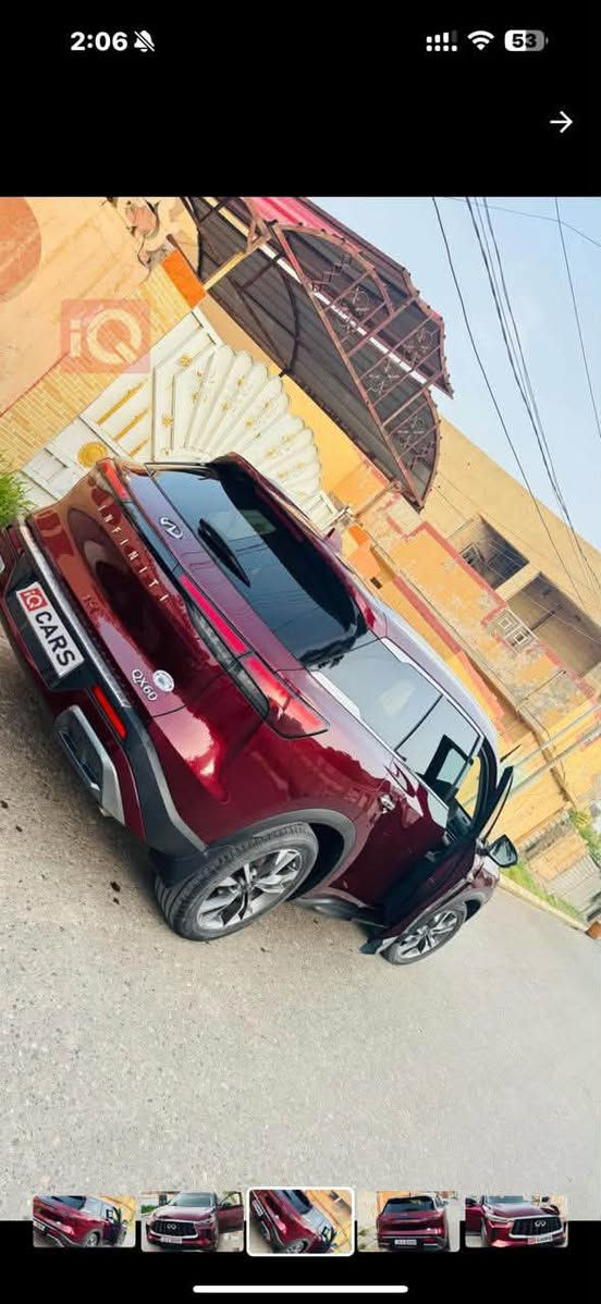 للبيع إنفينيتي QX60 Luxe موديل 2022

🚘 الفئة: Luxe
📅 الموديل: 2022
⚙️ المحرك: V6 سعة 3.5 لتر
🐎 القوة: 295 حصان
🔄 ناقل حركة: أوتوماتيك 9 سرعات
🪑 المقاعد: 7 ركاب
💡 مواصفات وتجهيزات Luxe
❄️ تكييف
📱 شاشة ونظام ترفيه واتصال
🛡️ أنظمة أمان ومساعدة للسائق

💰 السعر: 265 ورقة
📍 الموقع: صلاح الدين

للمهتمين، تفاصيل السيارة والفحص متوفرة عند التواصل.

📞 للتواصل: ***********

نص مكتوب في الصور:
- 2:06 53 26 A IQ CARS