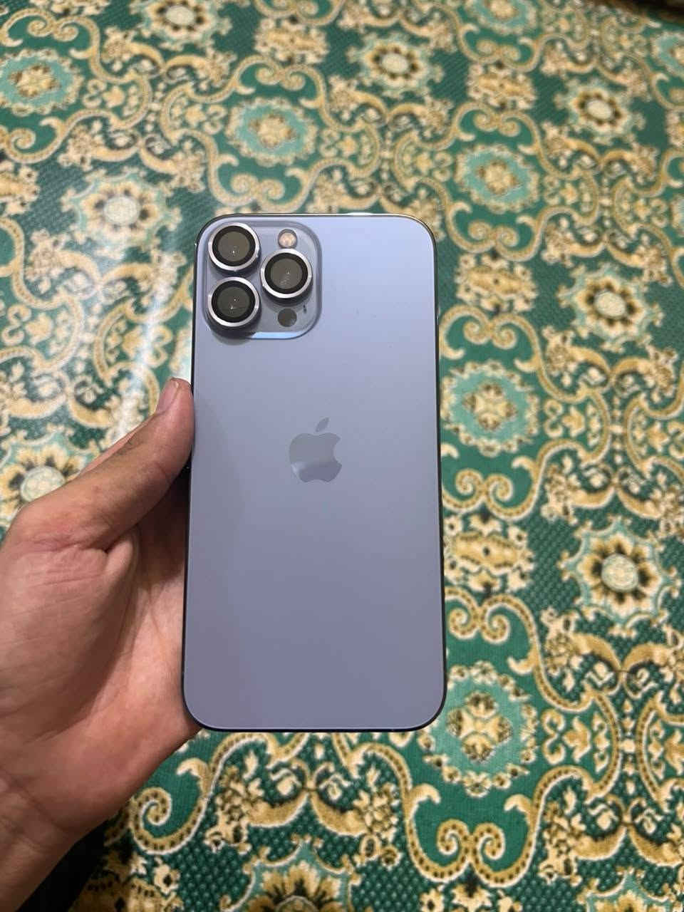 السلام عليكم
للبيع 

📞 ايفون 13 PRO MAX 

✅بطاريه 76 

📷 كامرات فيس ايدي شغال 

✅ ذاكره 128 

✅ شرق اوسط شريحه واحده 
✅ الجهاز مكفول كلشي ما مبدل بي شي ولا داخل صيانه 

مكفول من الزلق  افحص كدام المندوب 

نفس ما كاعد تشوف نضافه الجهاز متوفر توصيل جميع المحافظات  

السعر  :. 580 شامل توصيل 📮

الاستفسار : اتصال ع رقم 

*********** عمر 

‏‪***********‬‏ ماهر
