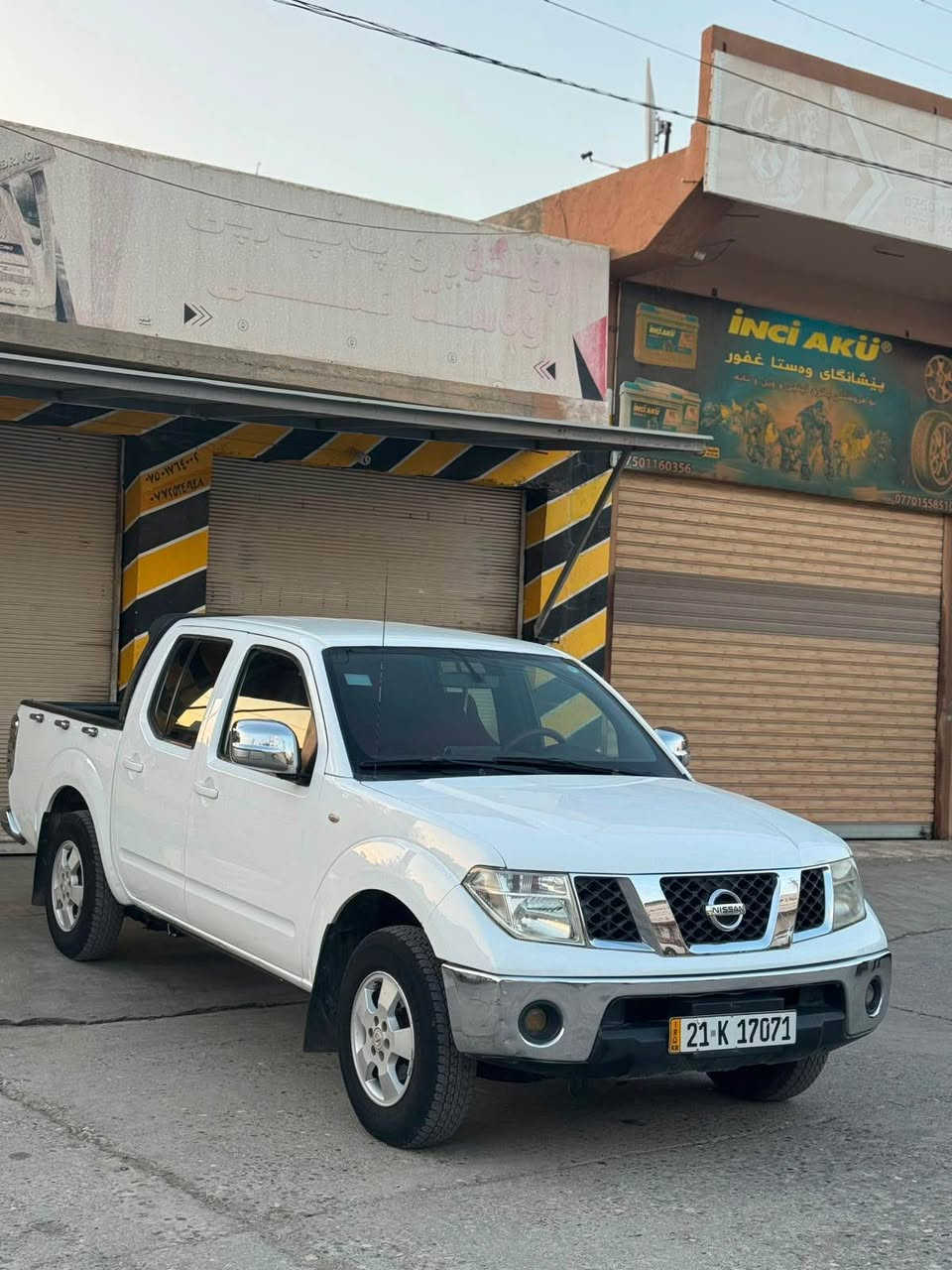 ناڤارا 2011 سەنەوی تازە تا 2031
تەنها یەک پارچە بۆیاغ
گێڕو مەکینە و ئەکسل بەشەرت
ماڵی دۆست
تسجیل ئایپاد
چوار تایە لۆک
سعری 80گەڵا
***********
*********** بشدار, السليمانية
