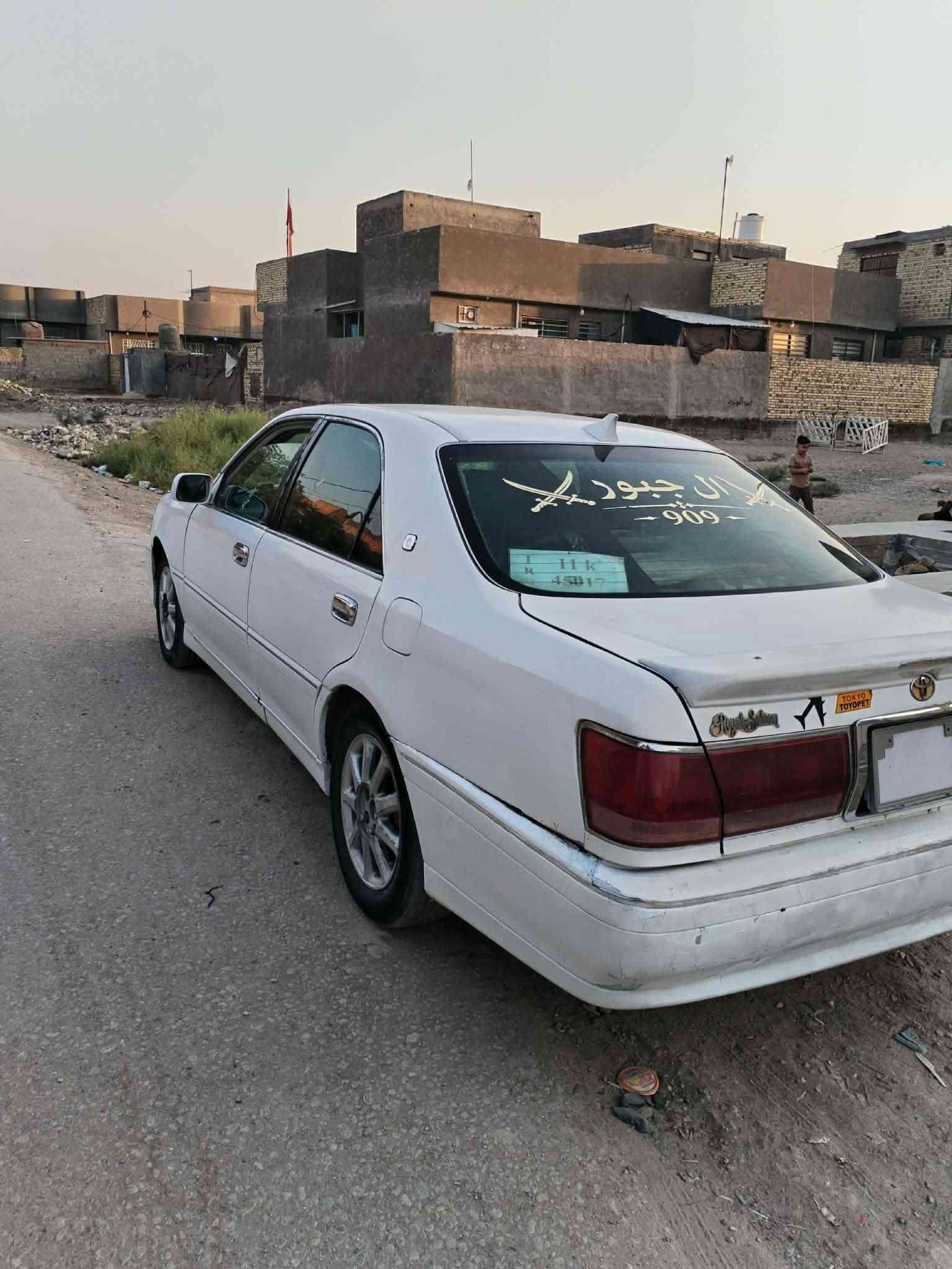 وسلام عليكم ملكه للبيع مديل الفين وتلاثه كرستال كشنات كهربايه ستين كهرباي حداديه خلفيه اماميه خير من الله تبريد تتفه كير ومكينه جدد جانت رقم احمر بغداد شتغلنه ماعملته المرور سحب رقمه صدامي وخصصوله رقم انكليزي اضباره بيه كامله بقت عليه 20 ورقه وتاخض رقم وسنويه صبغته مو حلوه بدون شخوك السعر 37  الرقم تواصل ***********
