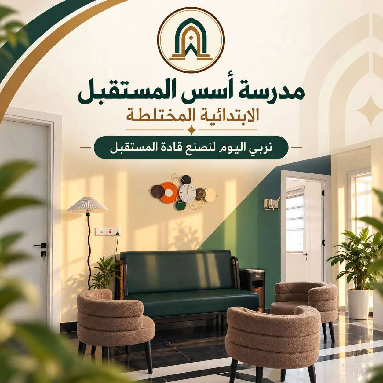 في مدرسة أسس المستقبل الابتدائية الأهلية المختلطة نؤمن بأن التميّز يبدأ من أساسٍ صحيح، لذلك وفرنا لأبنائنا بيئة تعليمية حديثة وآمنة، وصفوفاً مريحة، ورعاية تربوية تهتم بالطالب علمياً ونفسياً وسلوكياً. 🌱📚

ومن ضمن اهتمامنا بالمستوى الدراسي، نقدّم لطلبتنا دروس تقوية خصوصية مجانية نهاية كل أسبوع ومن دون أي أجور إضافية، تتضمن:

✅ مراجعة شاملة لدروس الأسبوع الماضي
✅ معالجة نقاط الضعف والإجابة عن أسئلة الطلبة
✅ تثبيت المعلومات بأساليب مبسطة وواضحة
✅ تحضير مسبق لدروس الأسبوع القادم
✅ متابعة مستمرة لمستوى كل طالب

هدفنا أن يبدأ الطالب أسبوعه الجديد وهو أكثر استعداداً وثقةً وتفوقاً؛ لأن راحة أبنائكم ونجاحهم مسؤوليتنا وأولى أولوياتنا. 🤍

مدرسة أسس المستقبل
نربي اليوم… لنصنع قادة المستقبل ✨

📍 سريع الغزالية – تقاطع مجسر الزيتون – مجمع أسد بابل السكني
📲 للتسجيل والاستفسار يرجى التواصل مع إدارة المدرسة
الاتصال : ***********
واتساب :***********
Instgram: @usus.almustaqbal

#مدرسة_أسس_المستقبل
#دروس_تقوية_مجانية
#تعليم_متميز
#نربي_اليوم_لنصنع_قادة_المستقبل

نص مكتوب في الصور:
- مناهج إثرائية مدرسة أسس المستقبل الابتدائية المختلطة نربي اليوم .. لنصنع قادة المستقبل ذات مناهج إثرائية بيئة تعليمية آمنة ومحفزة بناء شخصية قيادية قيم راسخة لمستقبل أفضل معاً .. نصنع جيلاً يليق بالمستقبل
- نبني مستقبلاً أكثر إشراقاً تعليم يُلهم ويبني مدرسة أسس المستقبل الابتدائية المختلطة صفوف مبرّدة أجواء دراسية مريحة بيئة صفية هادئة ومنظمة تساعد على التركيز والتعلم بيئة منظمة أجواء مريحة صفوف مبرّدة معاً .. نصنع جيل المستقبل
- تعليم يبني المستقبل قيم معرفة شخصية واعدة مدرسة أسس المستقبل الابتدائية المختلطة هنا تبدأ أولى خطوات النجاح بيئة تربوية حديثة تستقبل أبناءكم بكل اهتمام تعليم نوعي يصنع الفارق رعاية تربوية لبناء شخصية متكاملة استقبال منظم بكل ترحيب واهتمام نصنع بيئة ملهمة للتعلم والنمو
- مدرسة أسس المستقبل الابتدائية المختلطة نربي اليوم لنصنع قادة المستقبل
- بيئة آمنة جيل واعي مستقبل مشرق بالعلم نبني المستقبل مدرسة أسس المستقبل الابتدائية المختلطة يا طلابنا الأعزاء... هنا تبدأ أحلامكم وتكبر إنجازاتكم بيئة تعليمية هادئة تُلهم التعلُّم وتزرع الثقة في كل خطوة تعليم نوعي رعاية واهتمام مستقبل واعد معاً لأجيال أكثر إشراقاً القيم تصنع الفرق
- قيم تعليم مستقبل مدرسة أسس المستقبل الابتدائية المختلطة أبناؤنا أمانة ومستقبل وطن العلم يبدأ من هنا بناء جيل أفضل لمستقبل أجمل إدارة وراحة أولادك أولوياتنا أساسك مع الأسس بيئة منظمة، استقبال راق، واهتمام يومي يضمن راحة الطلبة إدارة منظمة راحة واهتمام بيئة آمنة
- هنا تبدأ الخطوات الكبيرة جيلٌ يصنع مستقبلاً أفضل مدرسة أسس المستقبل الابتدائية المختلطة بناء شخصية الطفل بيئة تعليمية آمنة رعاية متميزة نربي اليوم لنصنع قادة المستقبل حيث يبدأ التمّيز من الأساس الصحيح