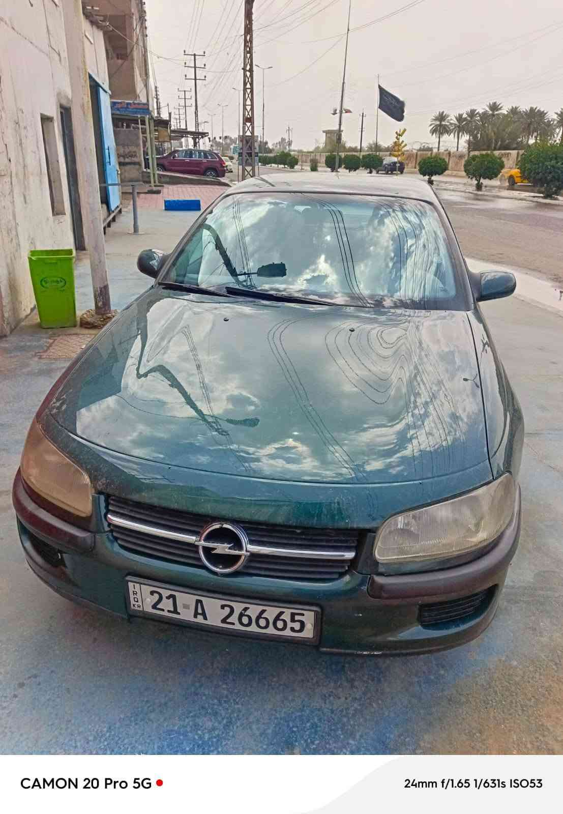 للبيع اوبل بزون 
موديل 1995
محرك 2000ابلاد 4سلندر 💰
كير اوتماتيك ✔️
سنتر لوك 
كشن كهربائي 
 
تدفئه ♨️
تبريد يحتاج غاز وفريز 
Absابشرط 
مكفولا  لا ضربه ولا شخط فقط مصبوغه لجماليه 
تايرات جديد 
بلكات جديد
رقم سليمانيه الجديد 
بدون خياس اومعجون ابشرط 
العنوان بغداد
الشراي يتصل  ع الخط او ع النت ***********
ابشرط تحويل ثاني يوم 
السعر   53وبيها مجال

نص مكتوب في الصور:
- CAMON 20 Pro 5G
- 24mm f/1.65 1/548s ISO51
- CAMON 20 Pro 5G 24mm f/1.65 1/893s ISO50
- CAMON 20 Pro 5G 24mm f/1.65 1/278s ISO50
- HONOR 400
- 24mm f/1.65 1/252s ISO50
- CAMON 20 Pro 5G 24mm f/1.65 1/631s ISO53
- CAMON 20 Pro 5G 24mm f/1.65 1/252s ISO50